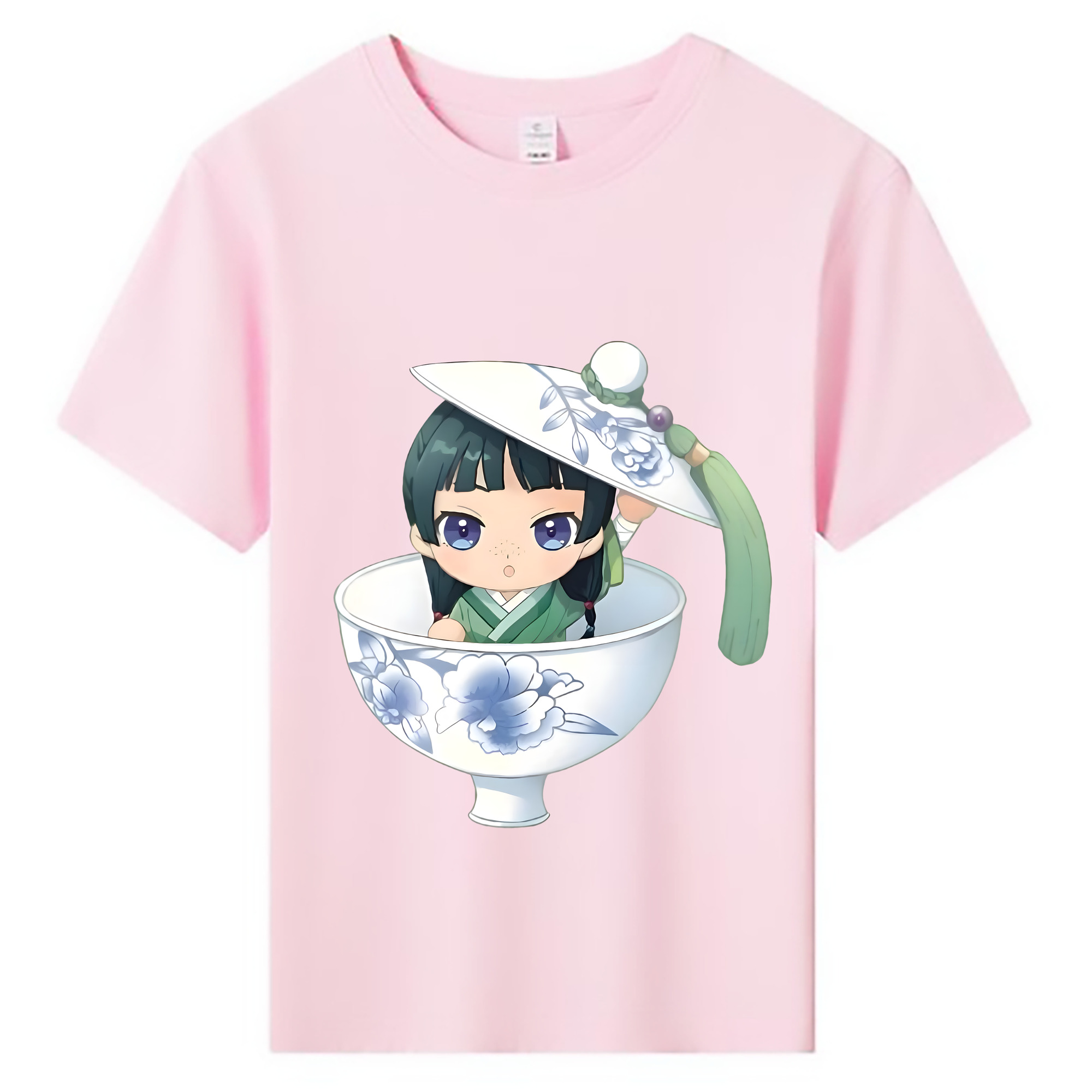 （画像用） 薬屋のひとりごと The Apothecary Diaries 綿100％キッズTシャツ（フロントプリント）