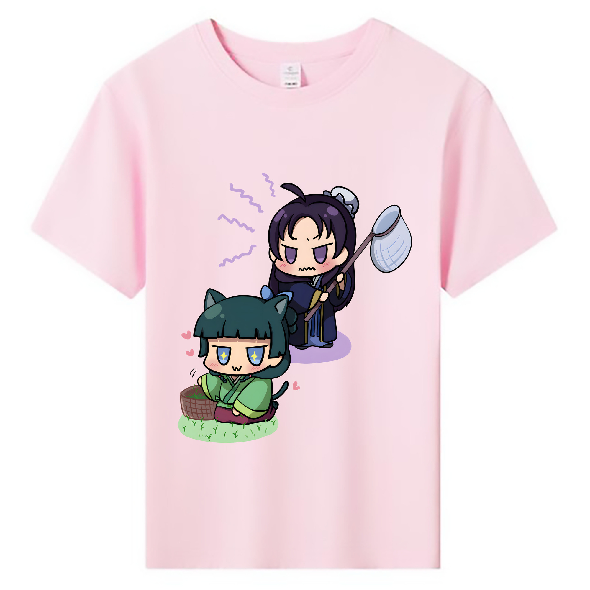 （画像用） 薬屋のひとりごと The Apothecary Diaries 綿100％キッズTシャツ（フロントプリント）