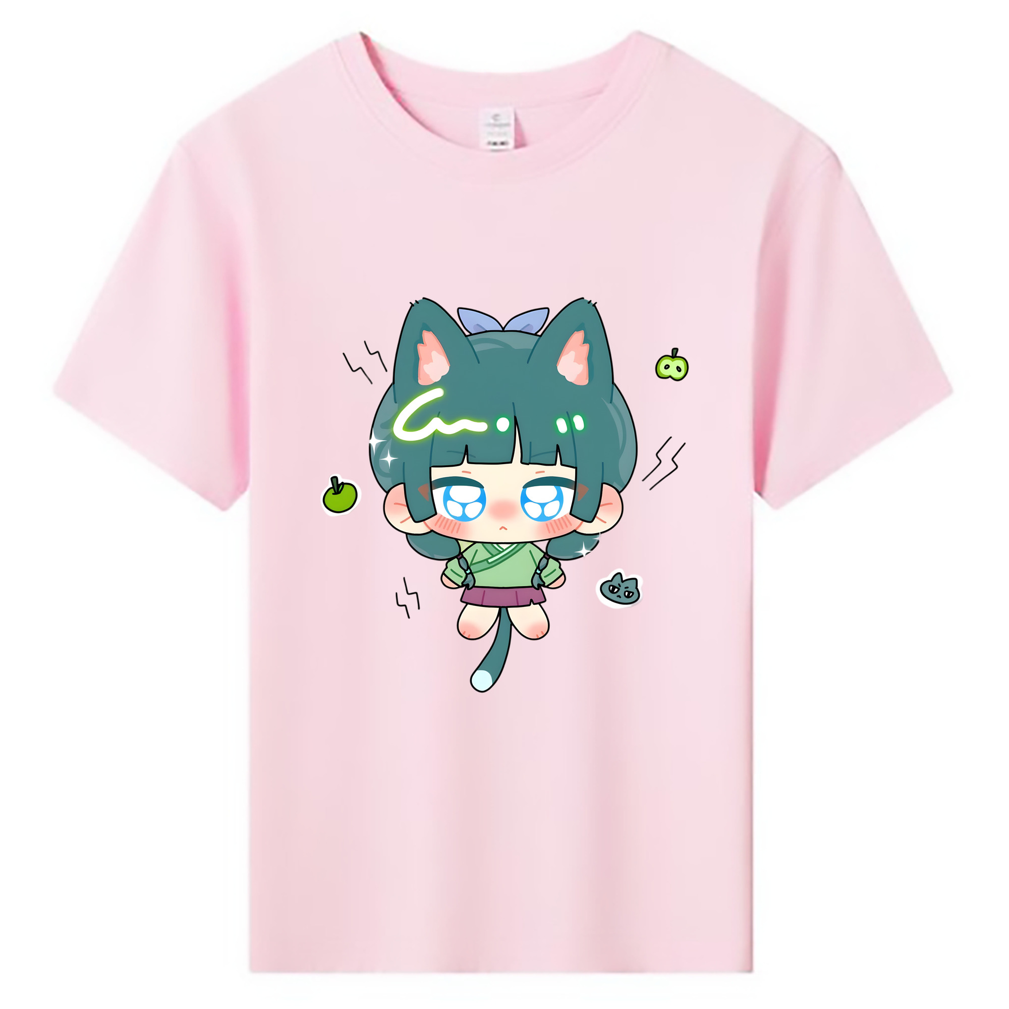 （画像用） 薬屋のひとりごと The Apothecary Diaries 綿100％キッズTシャツ（フロントプリント）