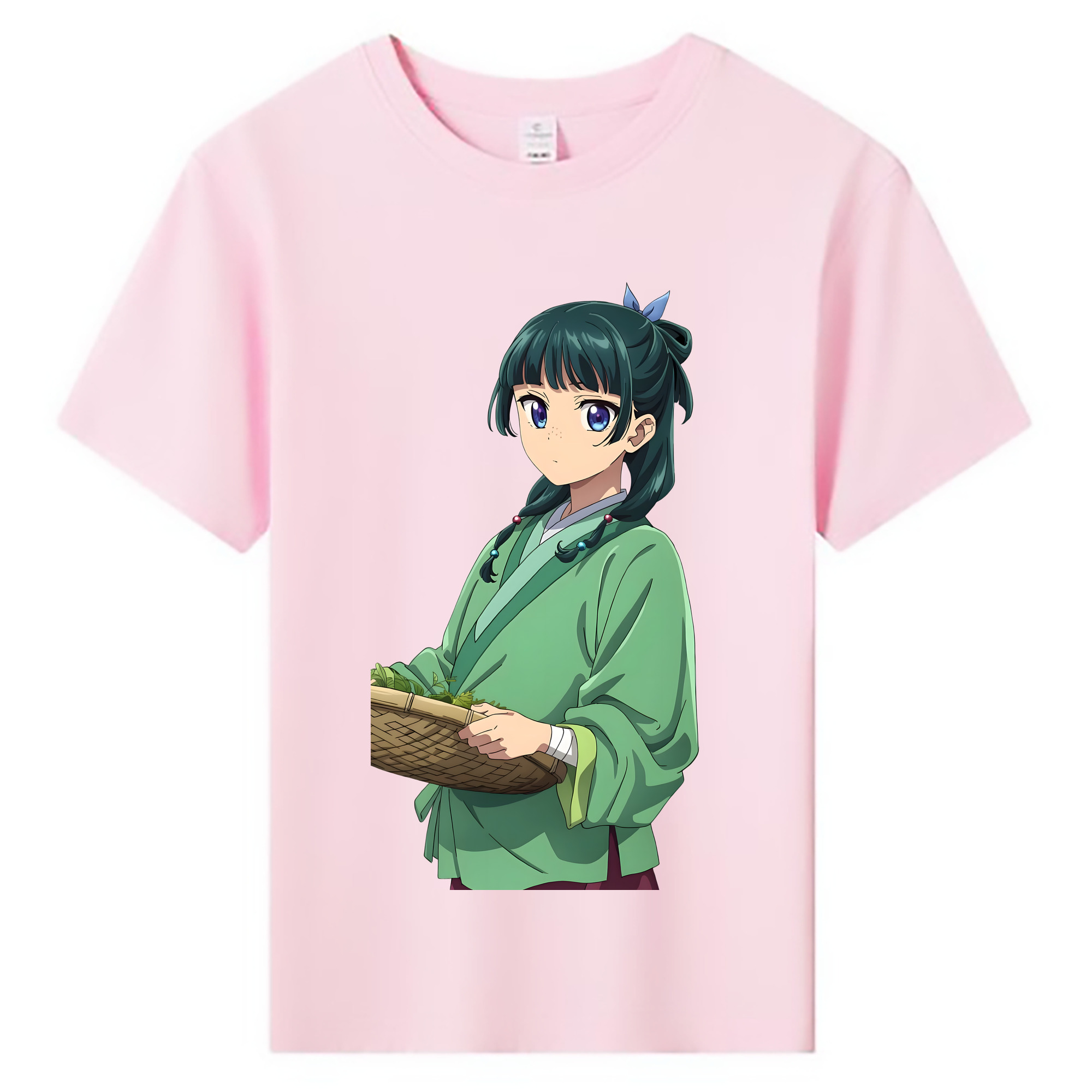 （画像用） 薬屋のひとりごと The Apothecary Diaries 綿100％キッズTシャツ（フロントプリント）