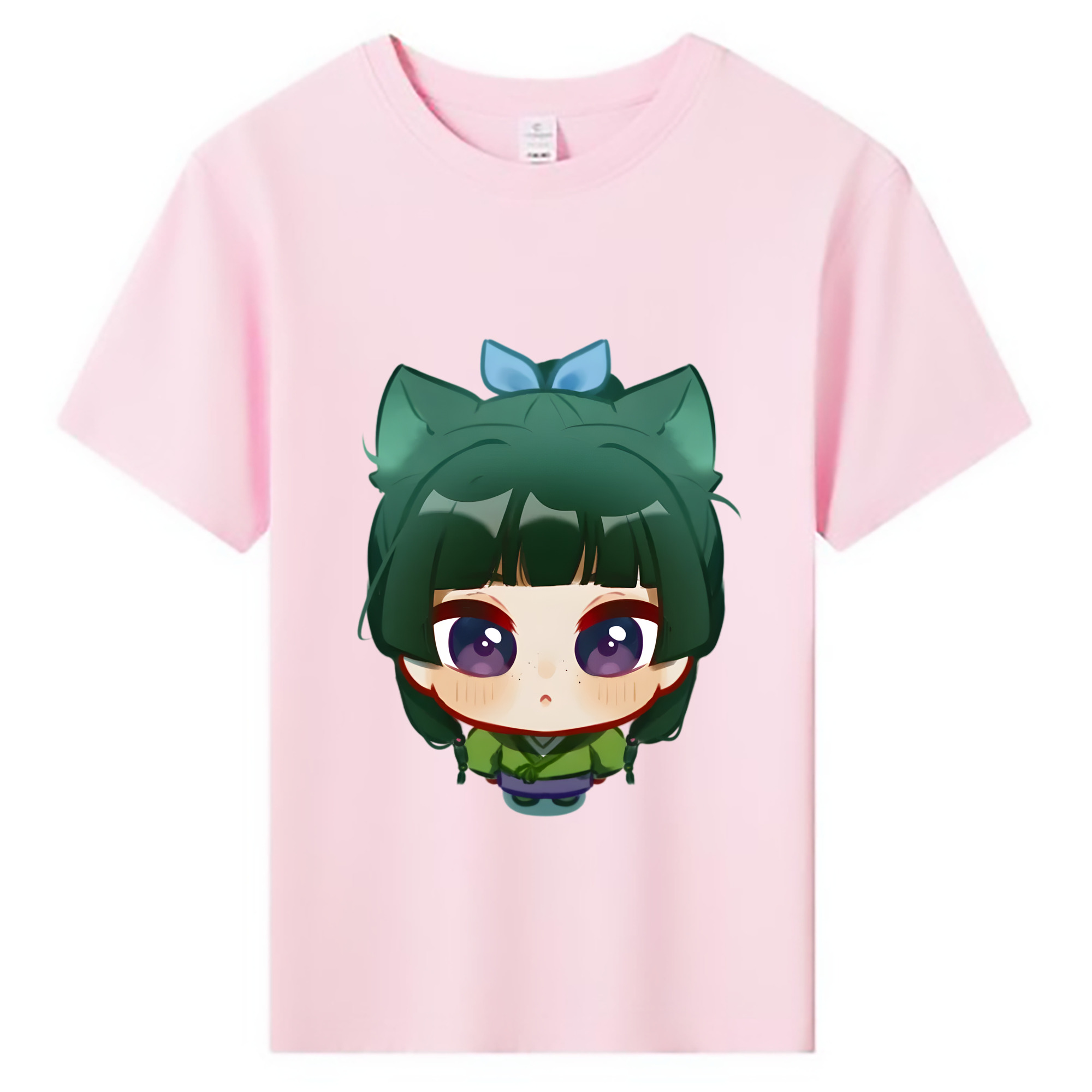 （画像用） 薬屋のひとりごと The Apothecary Diaries 綿100％キッズTシャツ（フロントプリント）