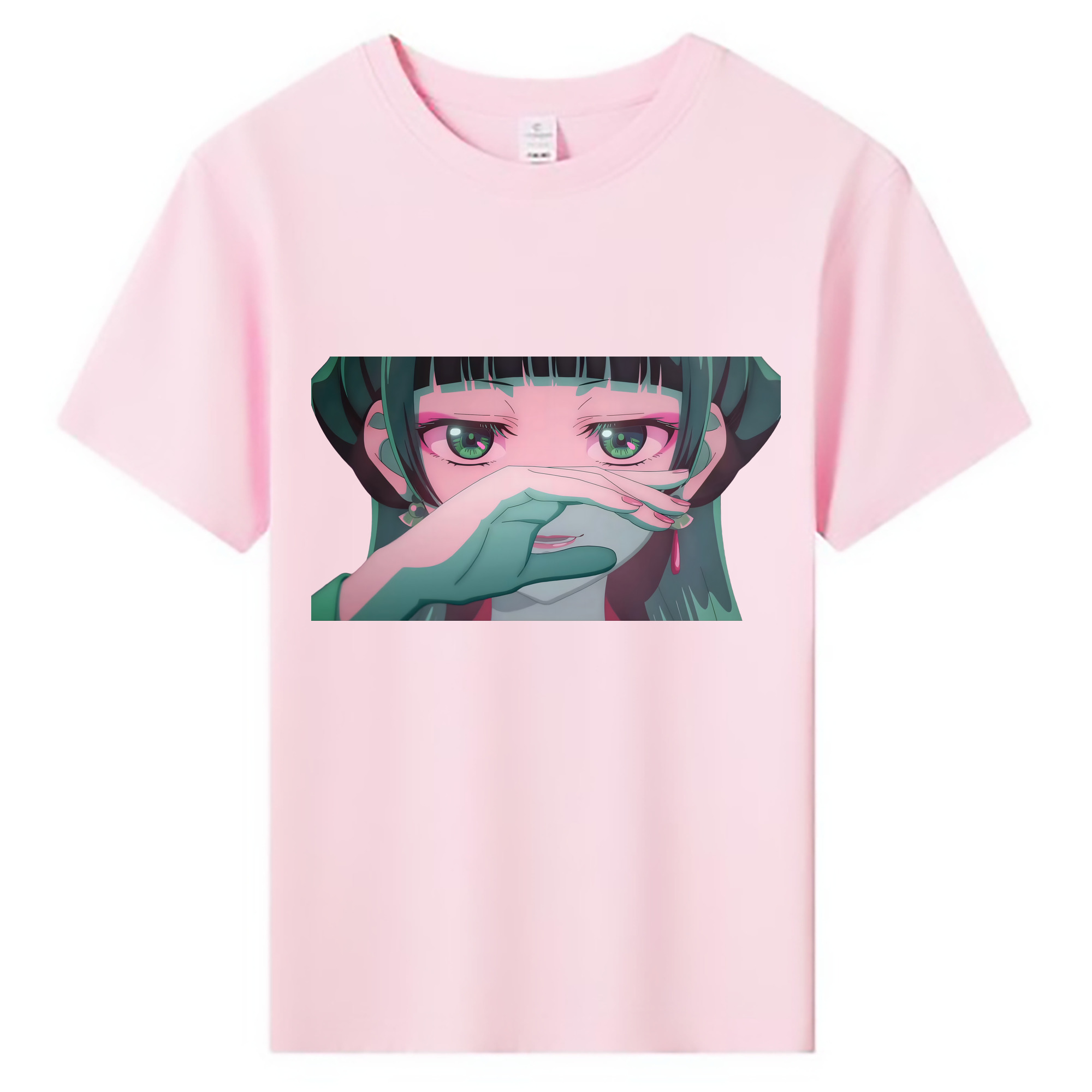 （画像用） 薬屋のひとりごと The Apothecary Diaries 綿100％キッズTシャツ（フロントプリント）