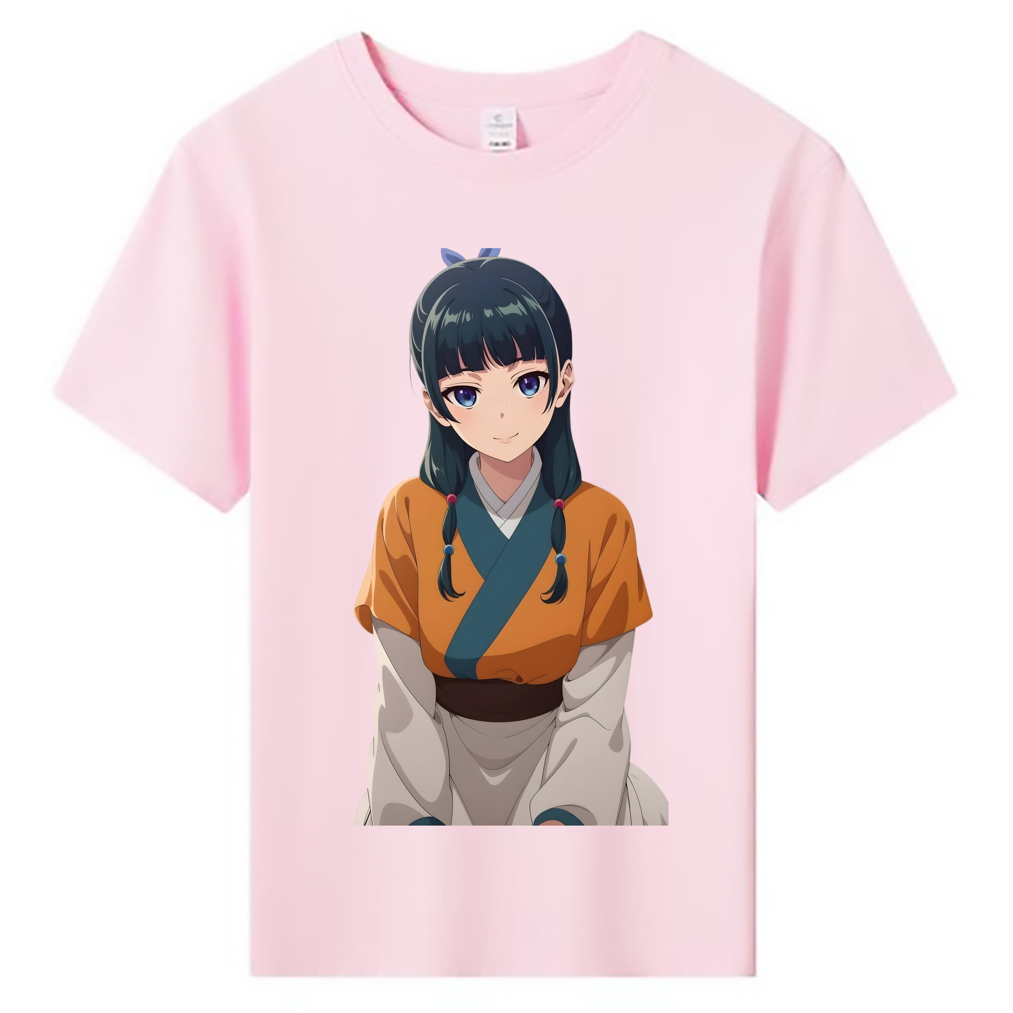（画像用） 薬屋のひとりごと The Apothecary Diaries 綿100％キッズTシャツ（フロントプリント）
