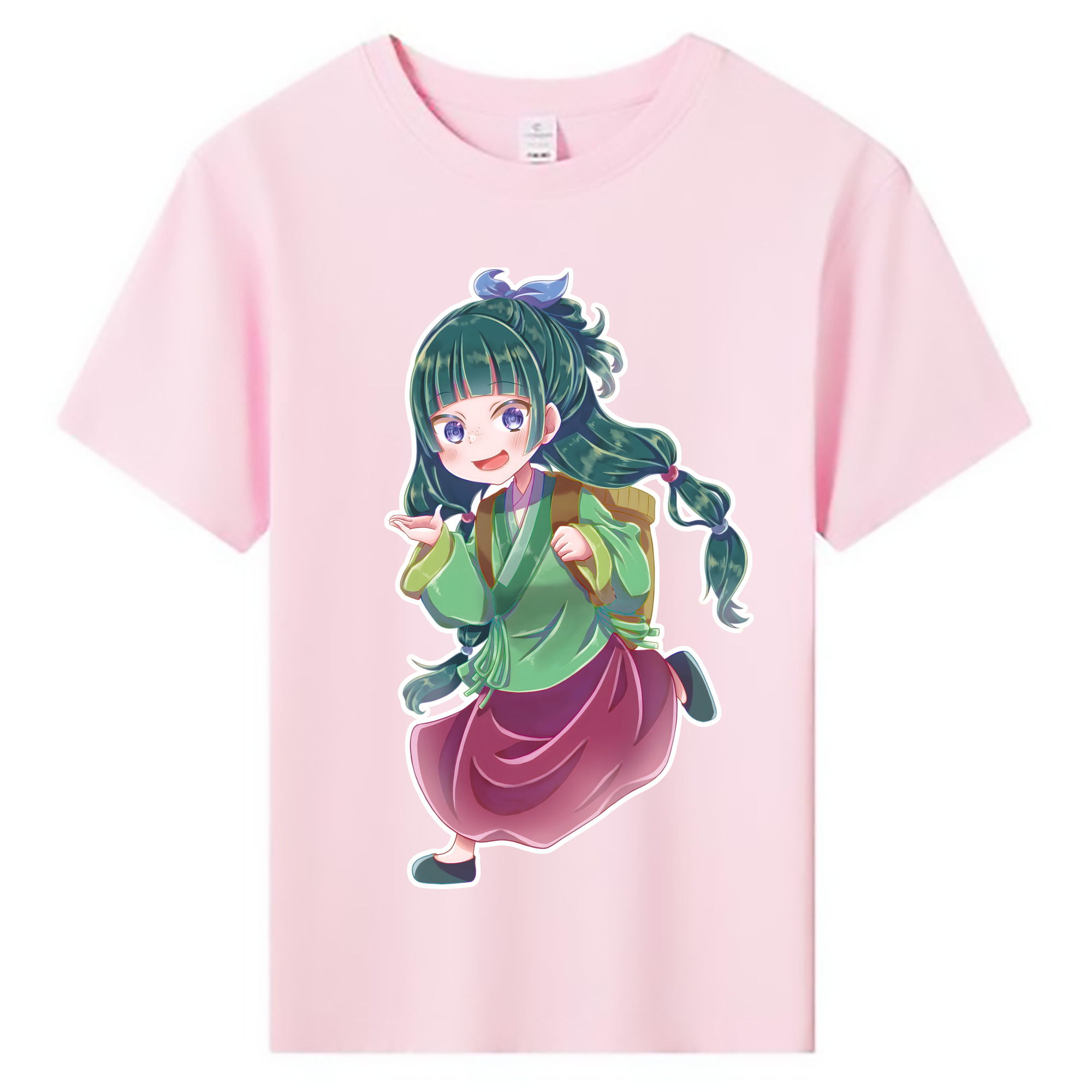 （画像用） 薬屋のひとりごと The Apothecary Diaries 綿100％キッズTシャツ（フロントプリント）