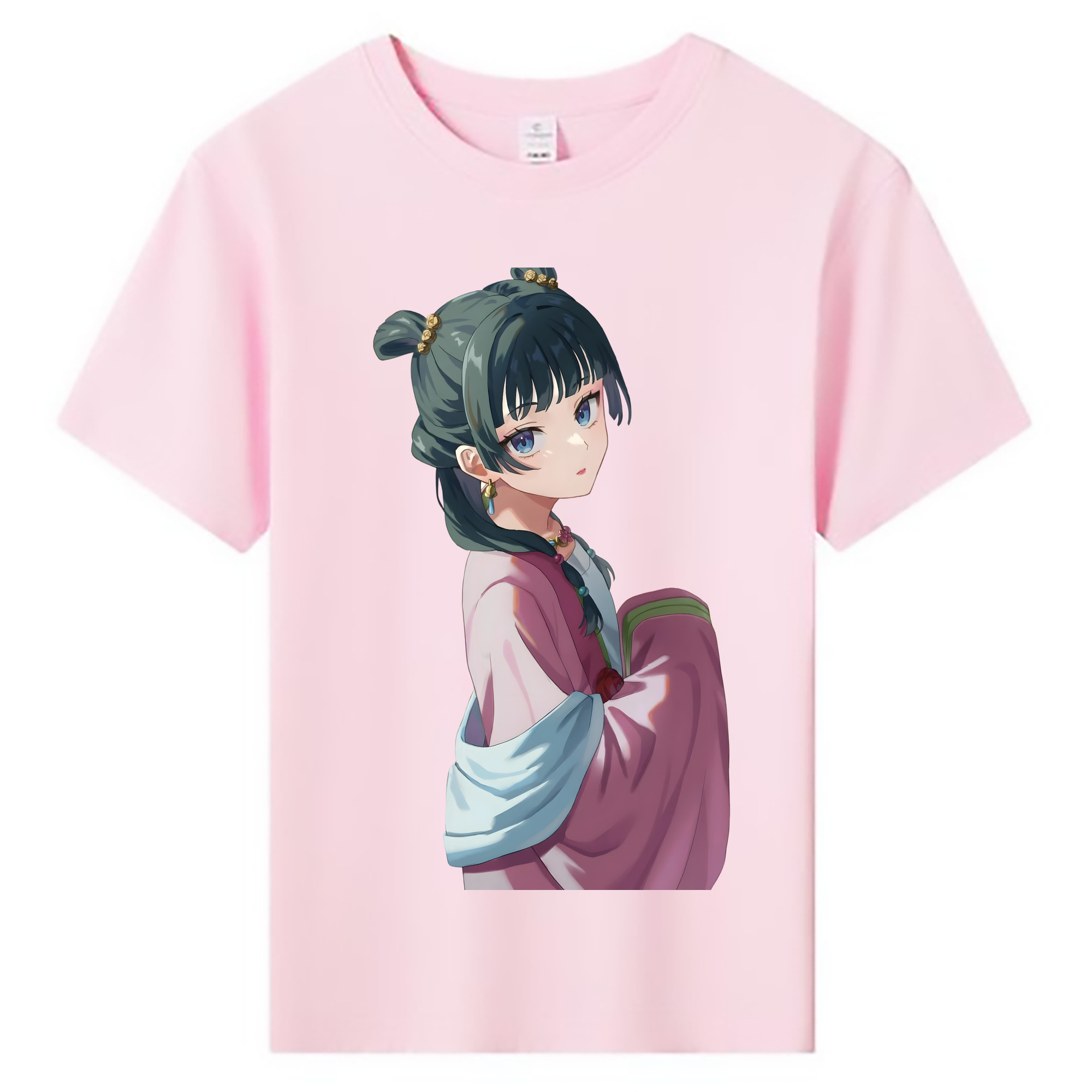 （画像用） 薬屋のひとりごと The Apothecary Diaries 綿100％キッズTシャツ（フロントプリント）
