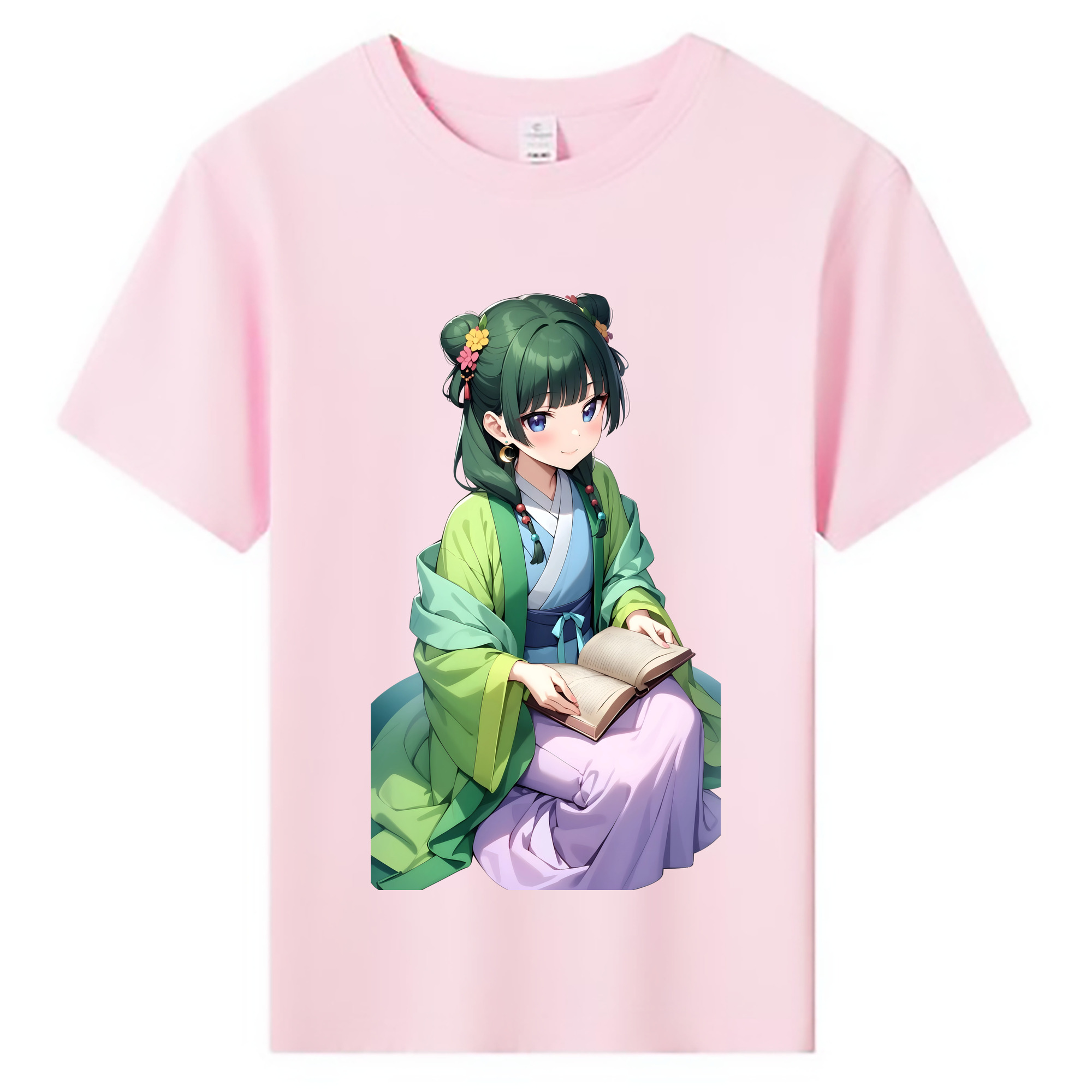 （画像用） 薬屋のひとりごと The Apothecary Diaries 綿100％キッズTシャツ（フロントプリント）