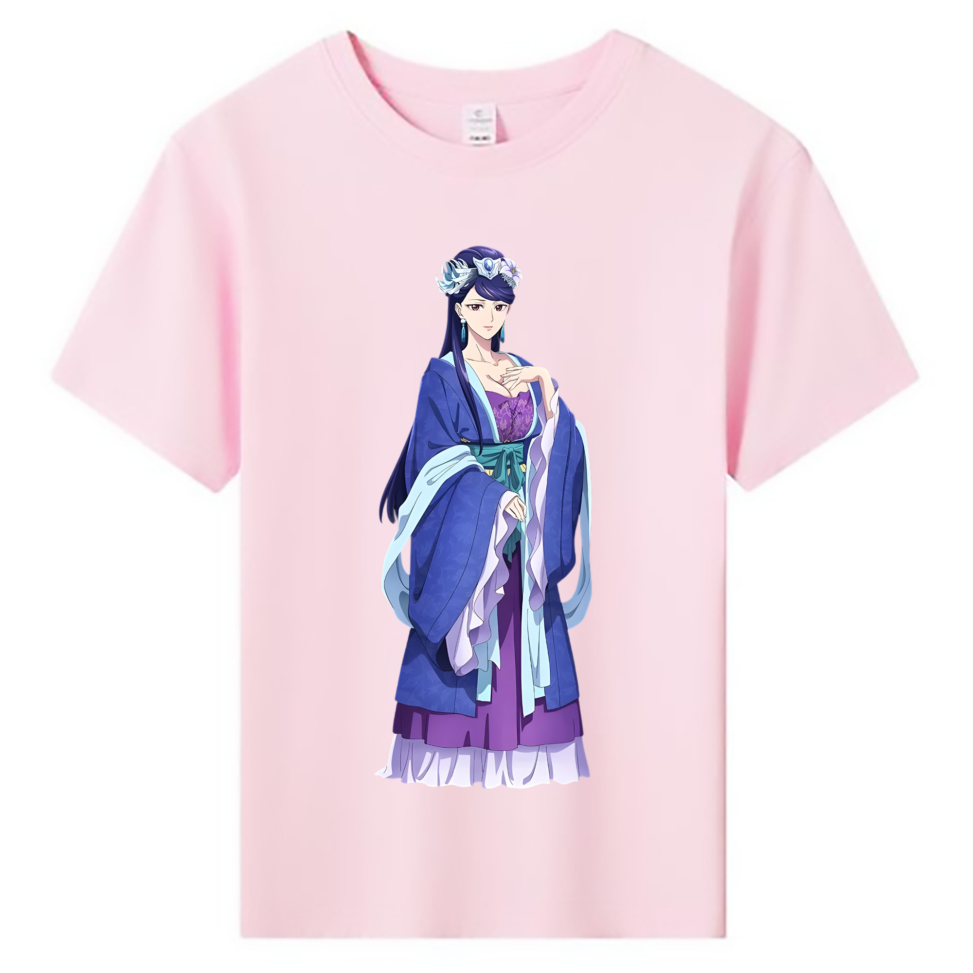 （画像用） 薬屋のひとりごと The Apothecary Diaries 綿100％キッズTシャツ（フロントプリント）