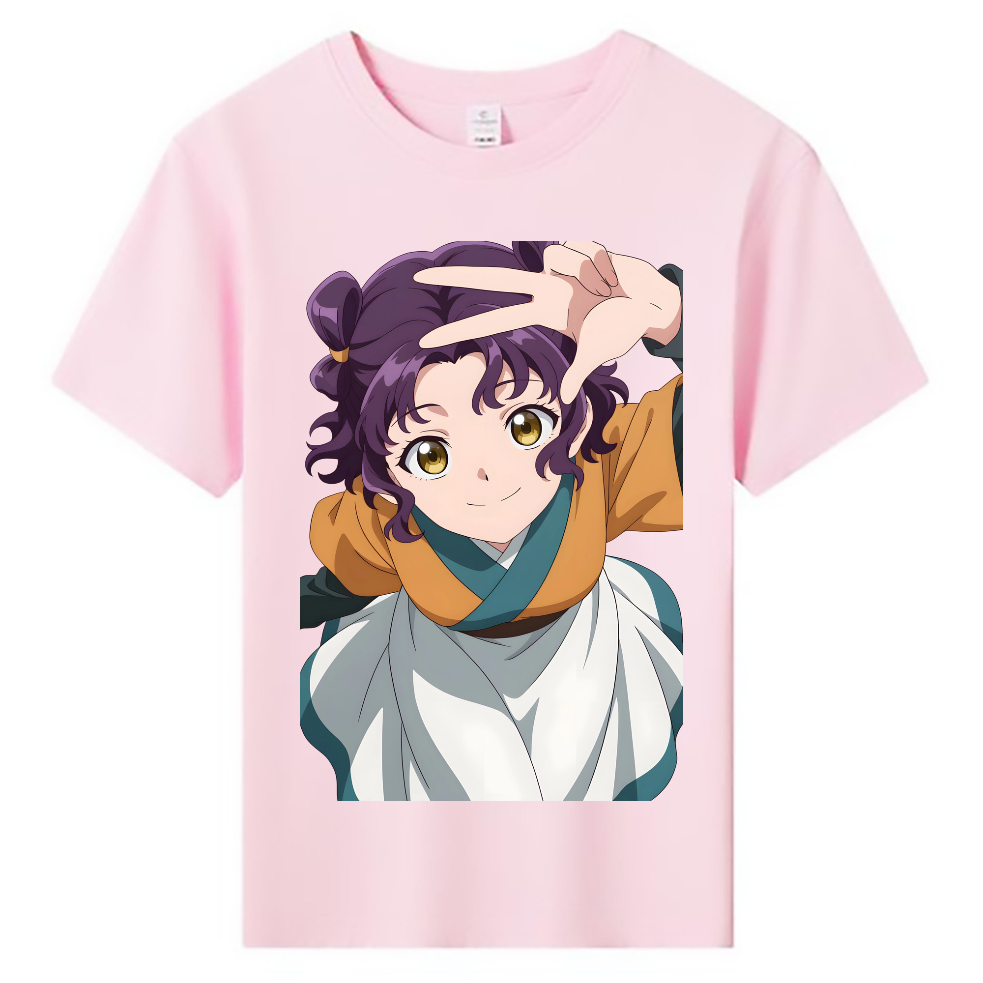 （画像用） 薬屋のひとりごと The Apothecary Diaries 綿100％キッズTシャツ（フロントプリント）