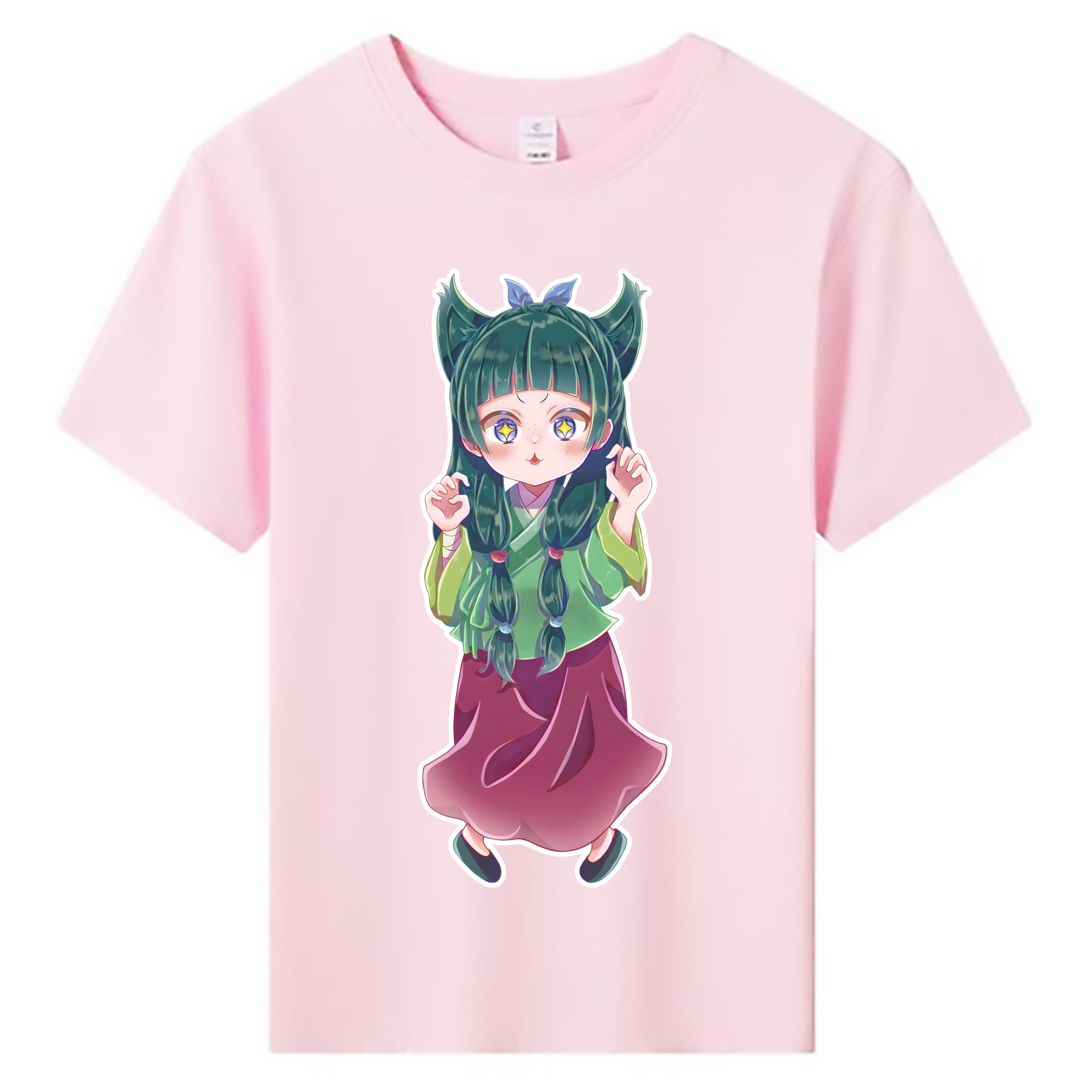 （画像用） 薬屋のひとりごと The Apothecary Diaries 綿100％キッズTシャツ（フロントプリント）