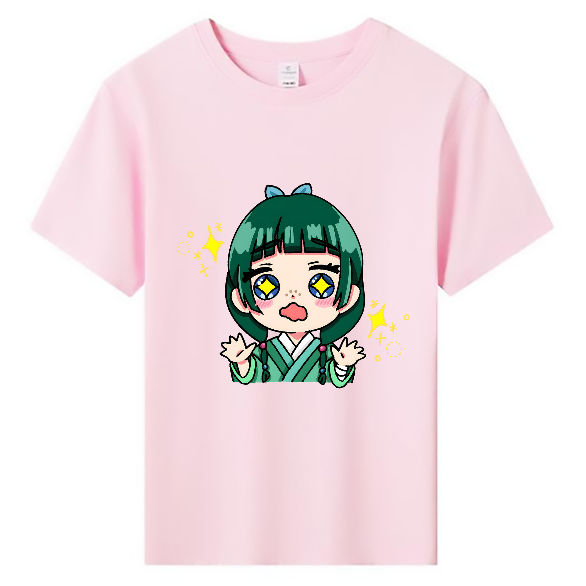 （画像用） 薬屋のひとりごと The Apothecary Diaries 綿100％キッズTシャツ（フロントプリント）