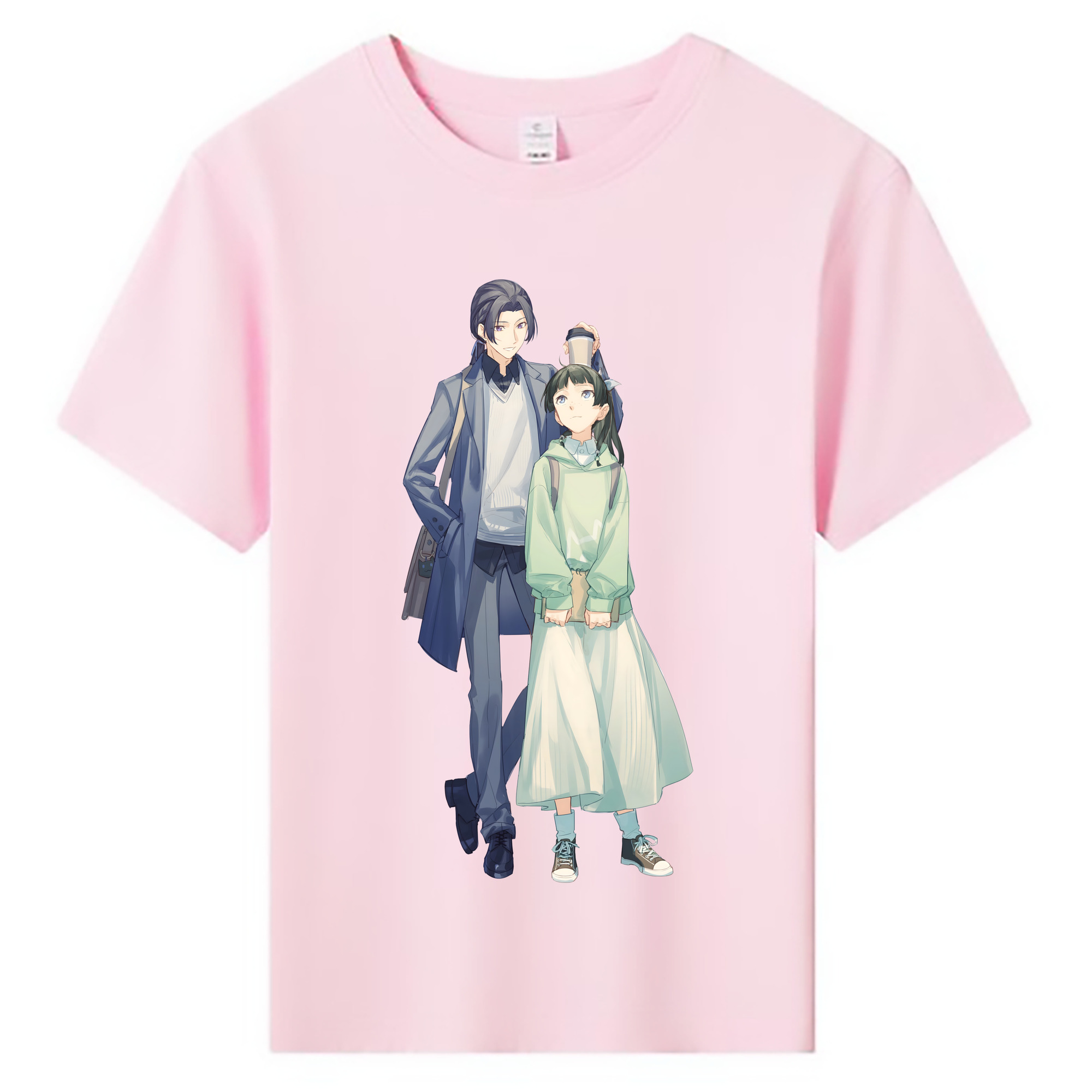 （画像用） 薬屋のひとりごと The Apothecary Diaries 綿100％キッズTシャツ（フロントプリント）