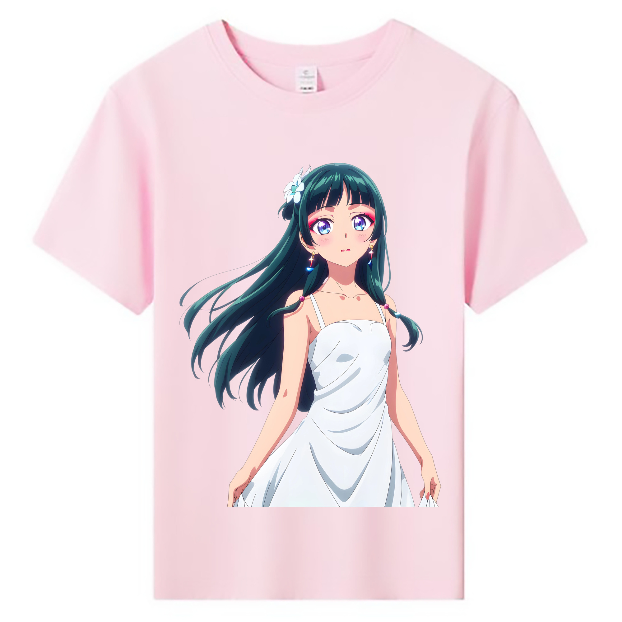 （画像用） 薬屋のひとりごと The Apothecary Diaries 綿100％キッズTシャツ（フロントプリント）