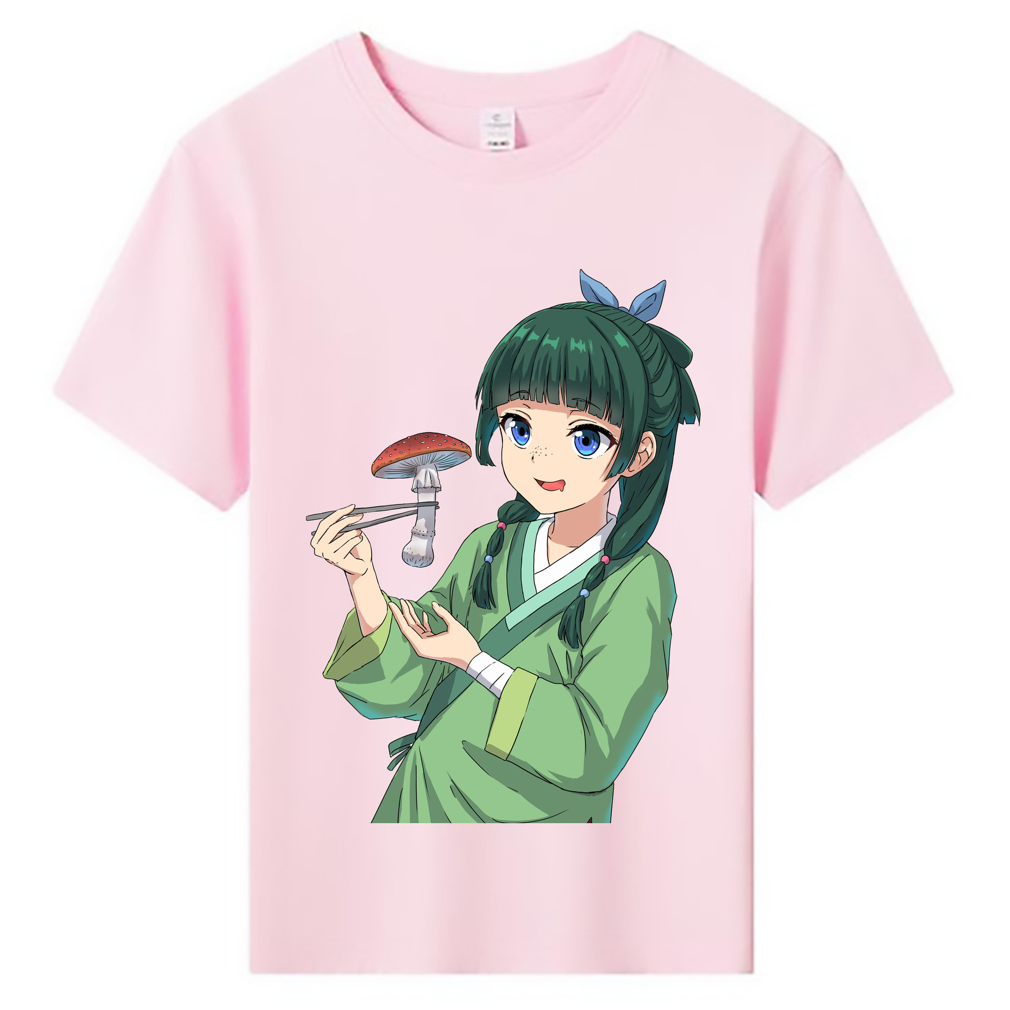 （画像用） 薬屋のひとりごと The Apothecary Diaries 綿100％キッズTシャツ（フロントプリント）