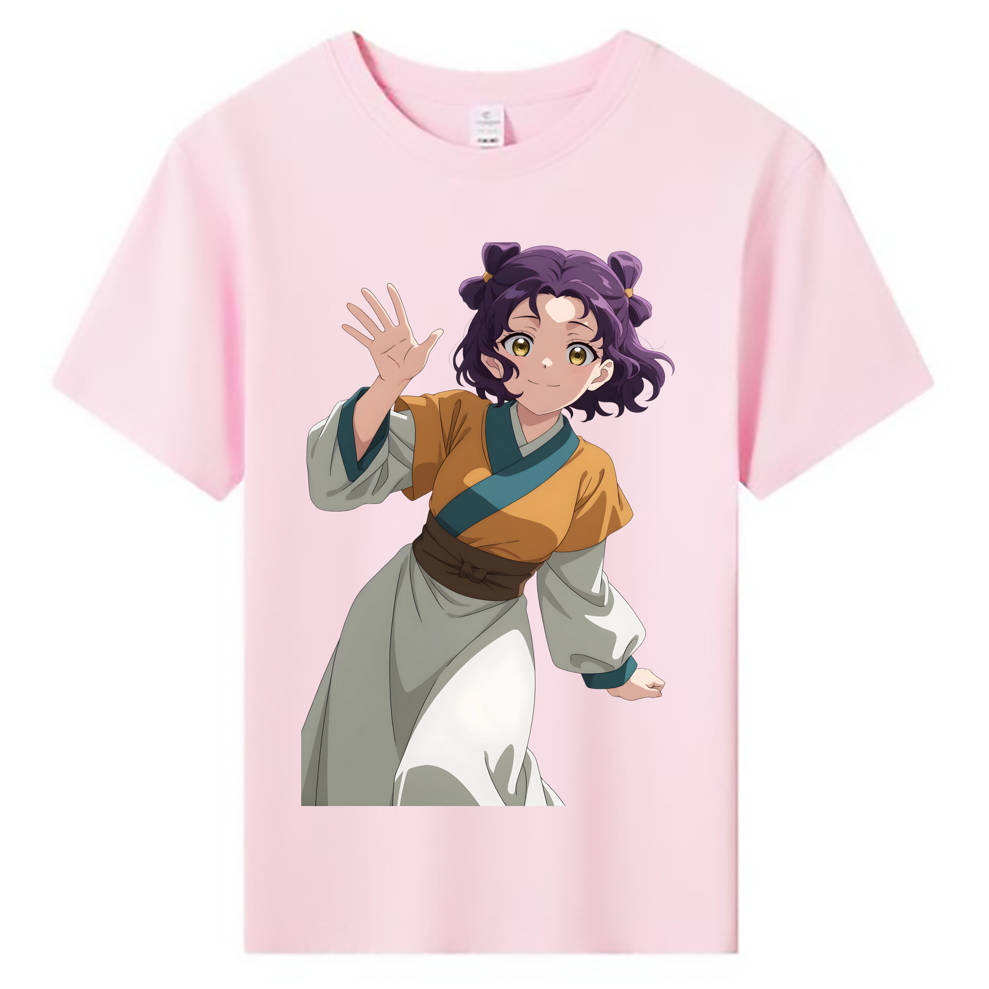 （画像用） 薬屋のひとりごと The Apothecary Diaries 綿100％キッズTシャツ（フロントプリント）