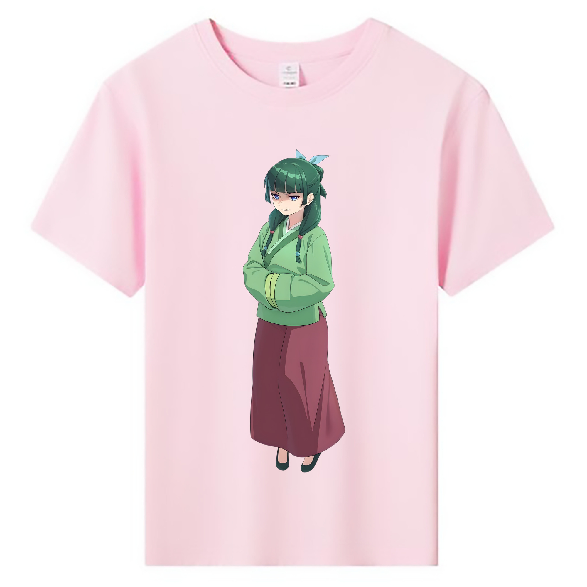 （画像用） 薬屋のひとりごと The Apothecary Diaries 綿100％キッズTシャツ（フロントプリント）