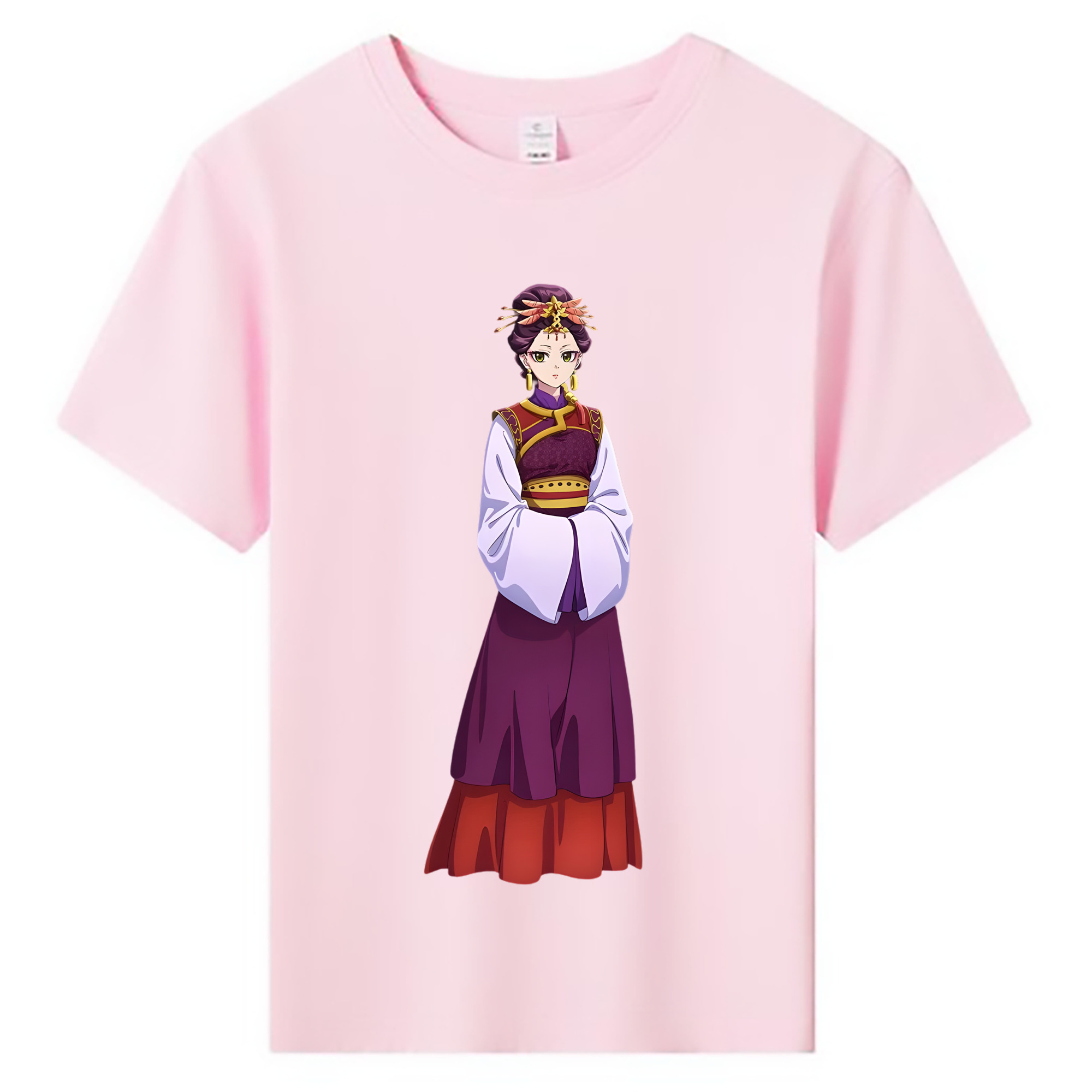（画像用） 薬屋のひとりごと The Apothecary Diaries 綿100％キッズTシャツ（フロントプリント）