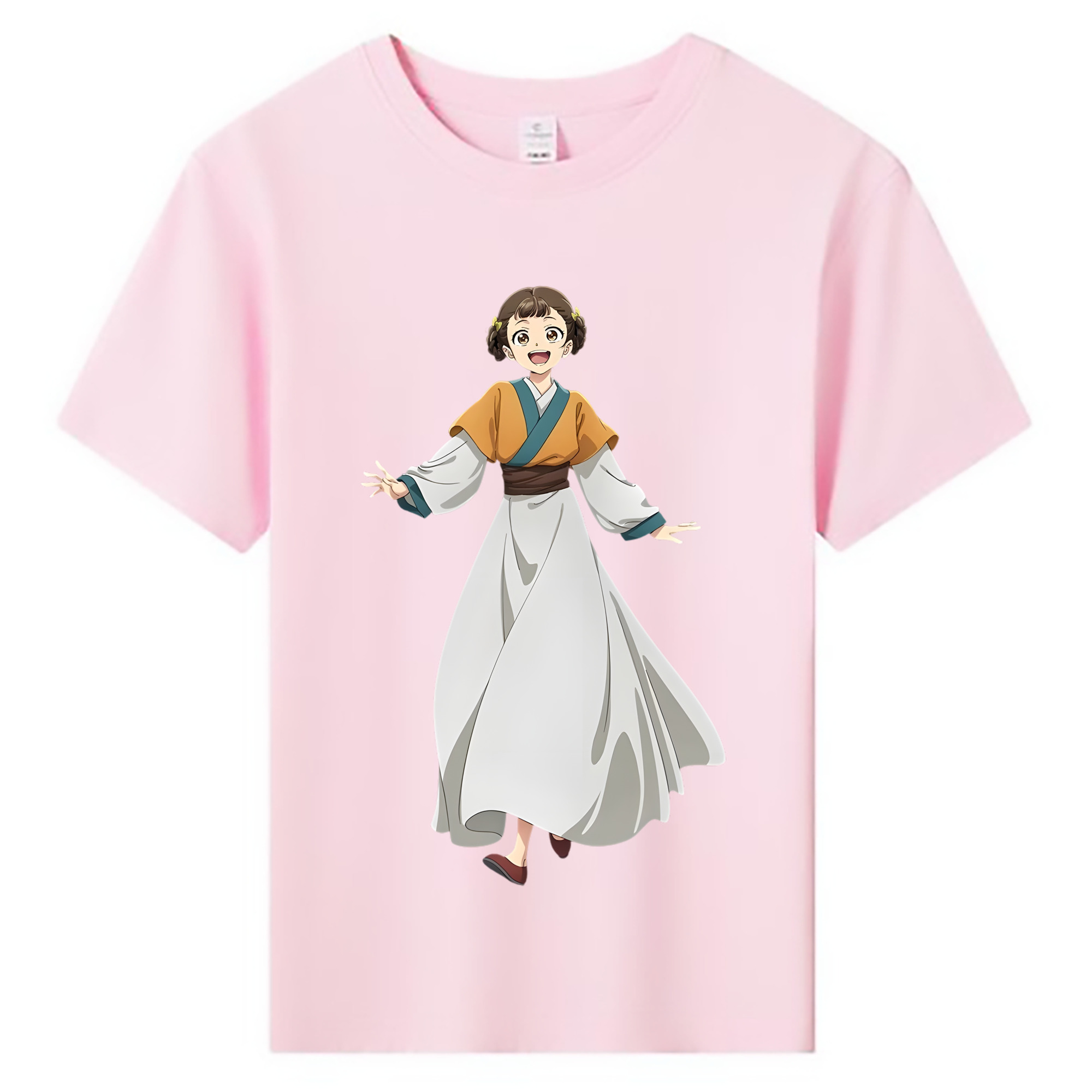 （画像用） 薬屋のひとりごと The Apothecary Diaries 綿100％キッズTシャツ（フロントプリント）