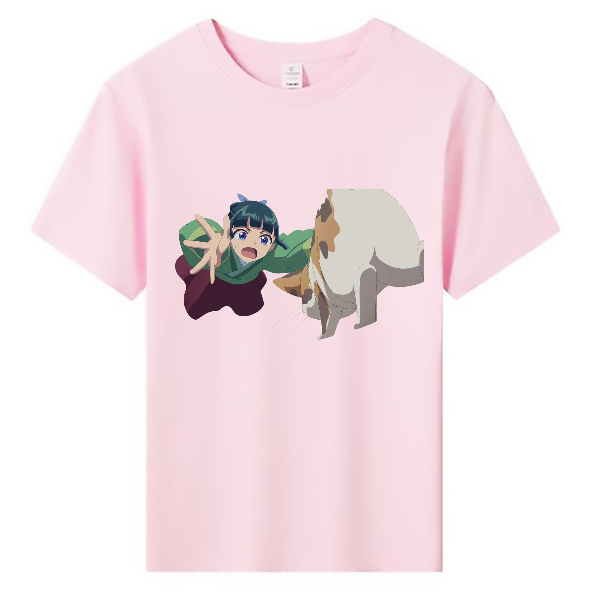 （画像用） 薬屋のひとりごと The Apothecary Diaries 綿100％キッズTシャツ（フロントプリント）