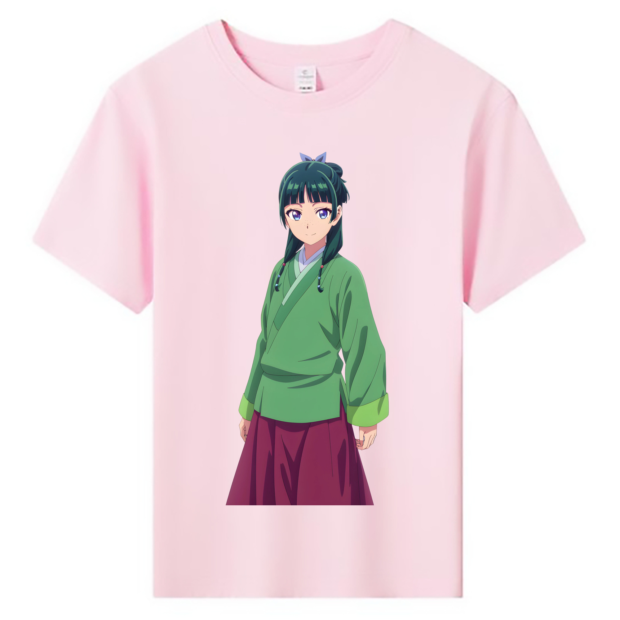 （画像用） 薬屋のひとりごと The Apothecary Diaries 綿100％キッズTシャツ（フロントプリント）