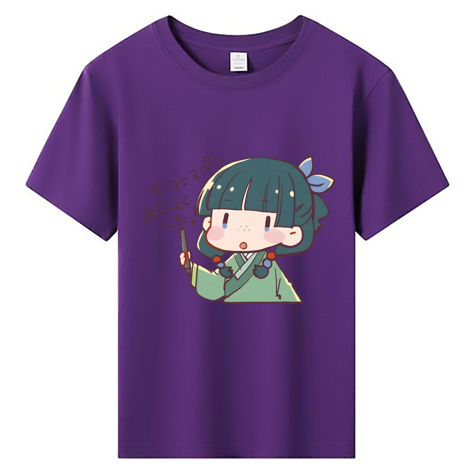 （画像用） 薬屋のひとりごと The Apothecary Diaries 綿100％キッズTシャツ（フロントプリント）