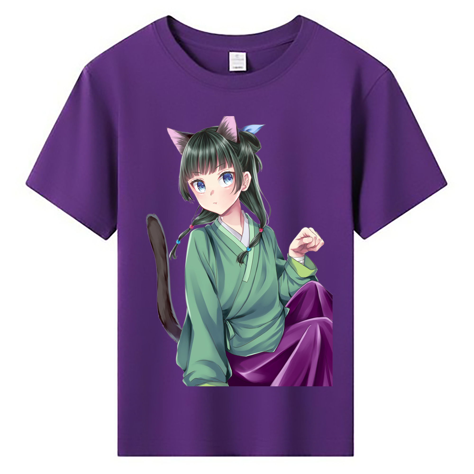 （画像用） 薬屋のひとりごと The Apothecary Diaries 綿100％キッズTシャツ（フロントプリント）