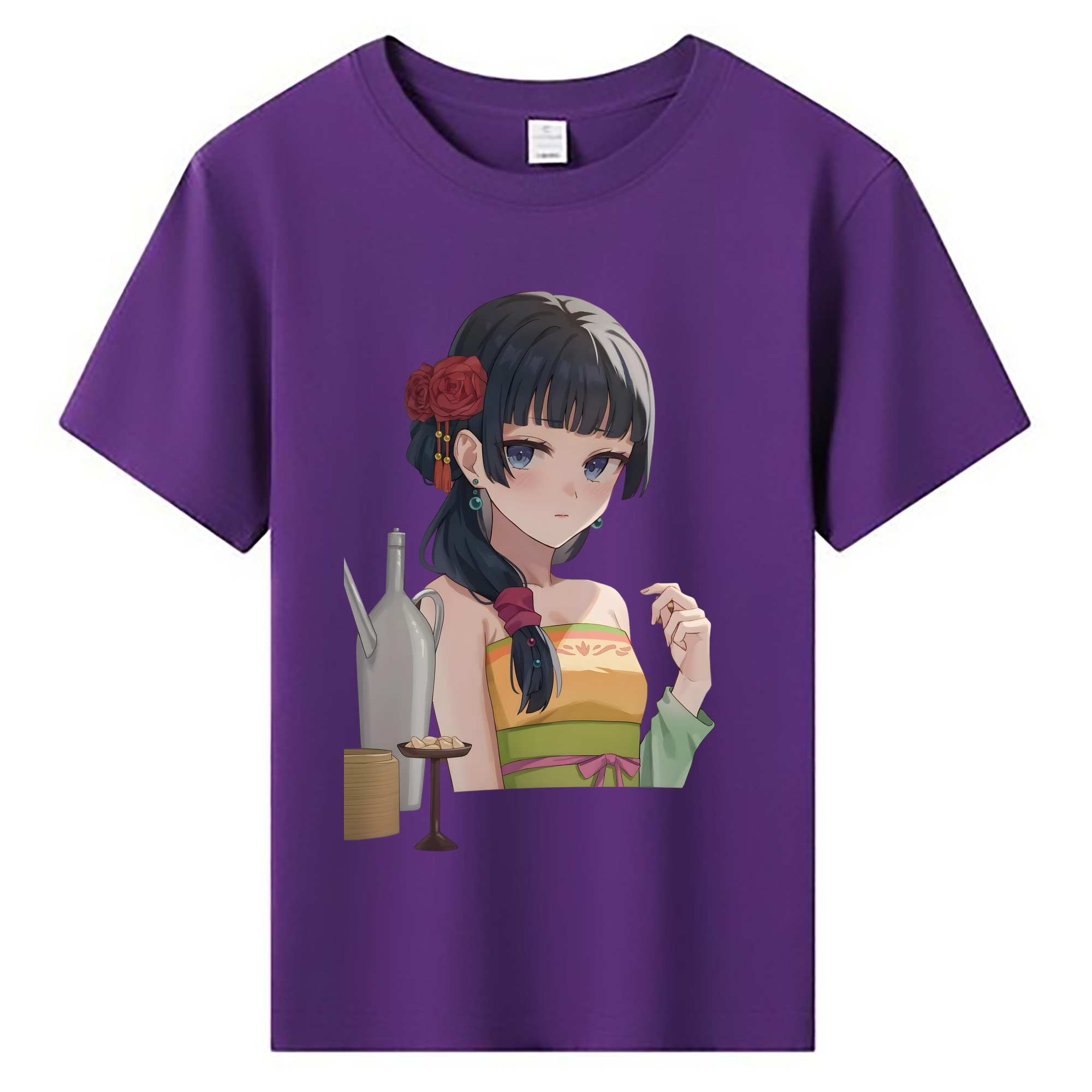 （画像用） 薬屋のひとりごと The Apothecary Diaries 綿100％キッズTシャツ（フロントプリント）