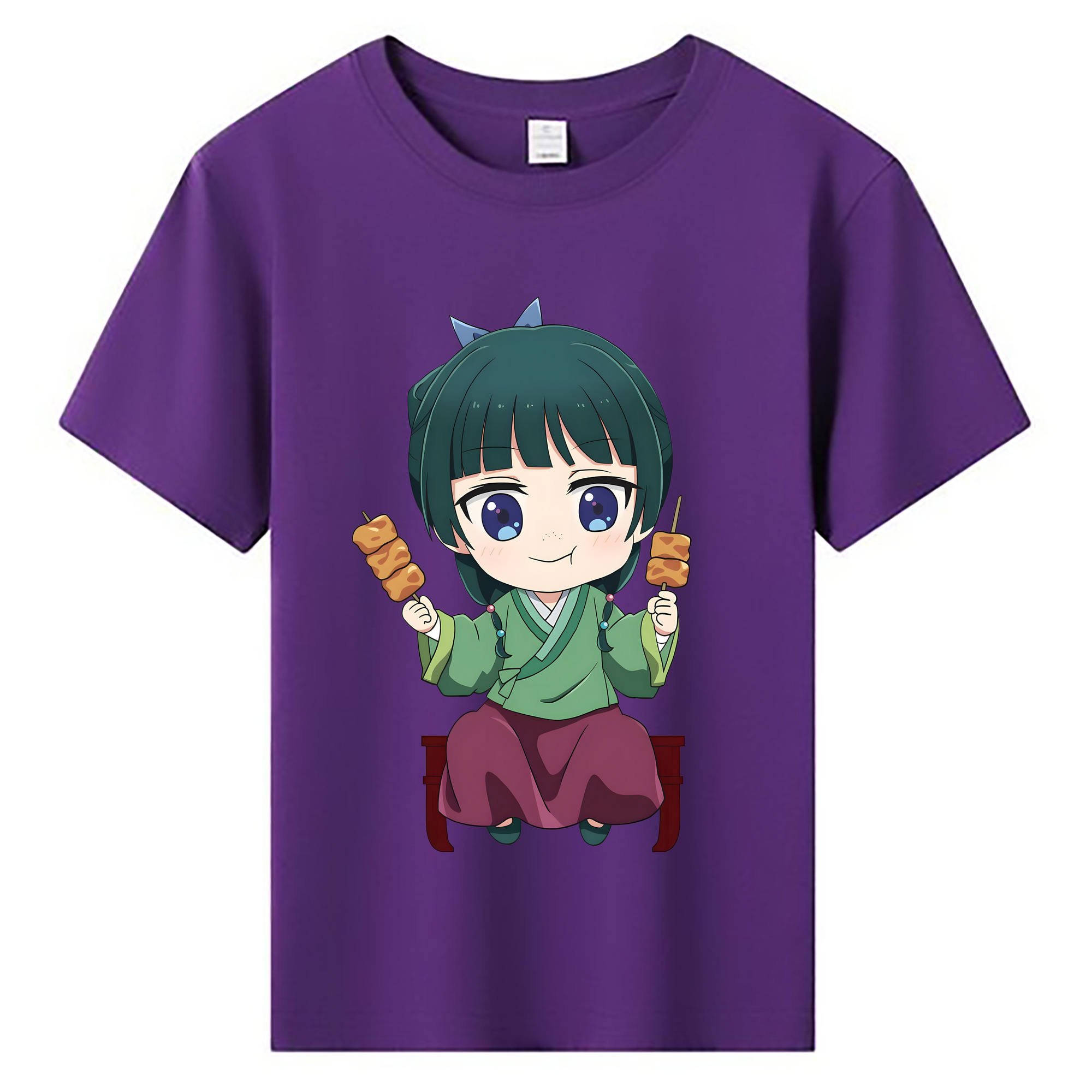 （画像用） 薬屋のひとりごと The Apothecary Diaries 綿100％キッズTシャツ（フロントプリント）