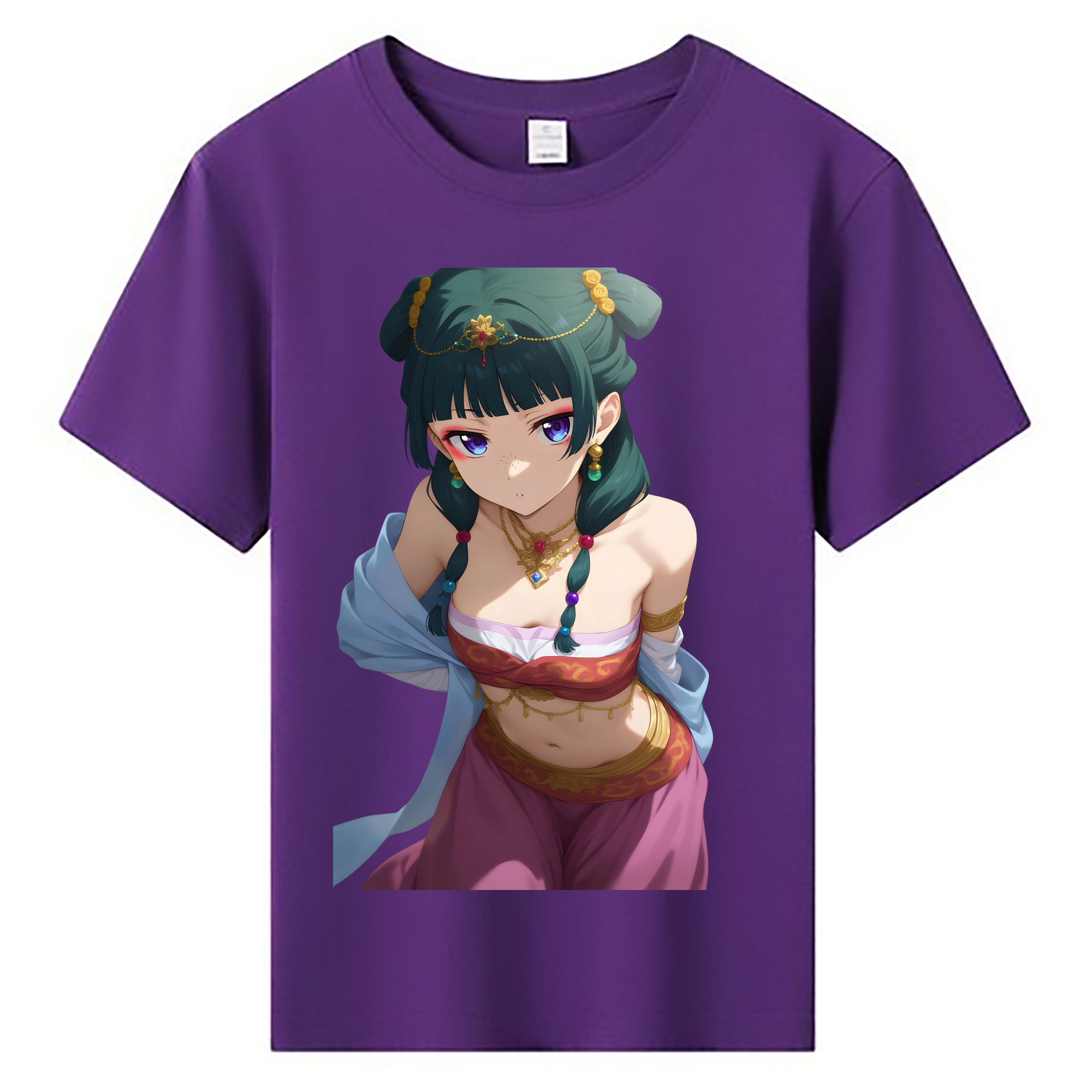 （画像用） 薬屋のひとりごと The Apothecary Diaries 綿100％キッズTシャツ（フロントプリント）