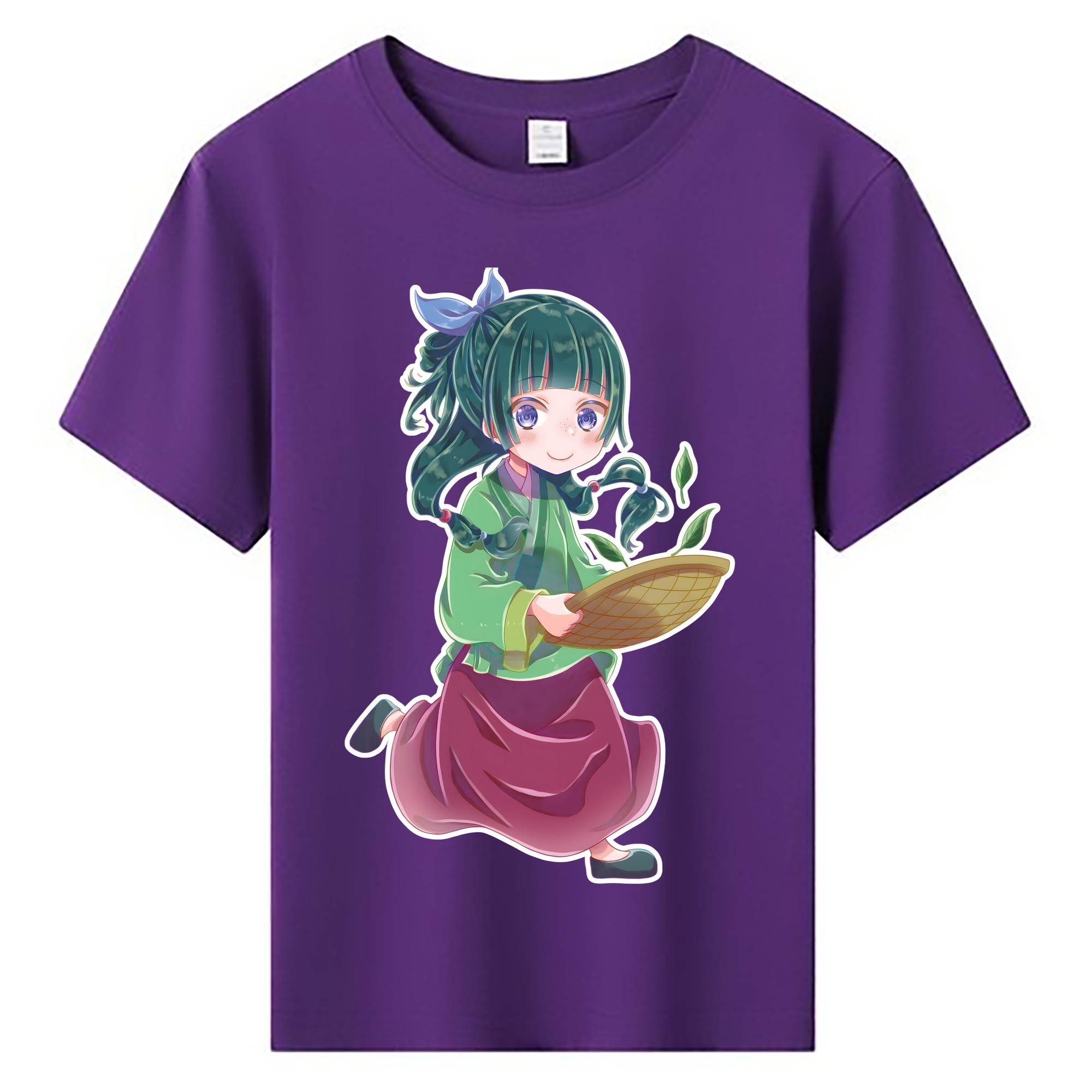 （画像用） 薬屋のひとりごと The Apothecary Diaries 綿100％キッズTシャツ（フロントプリント）