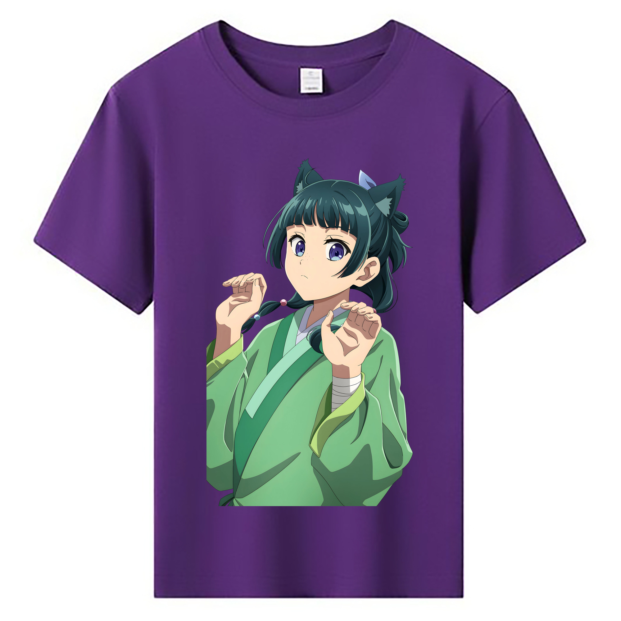 （画像用） 薬屋のひとりごと The Apothecary Diaries 綿100％キッズTシャツ（フロントプリント）