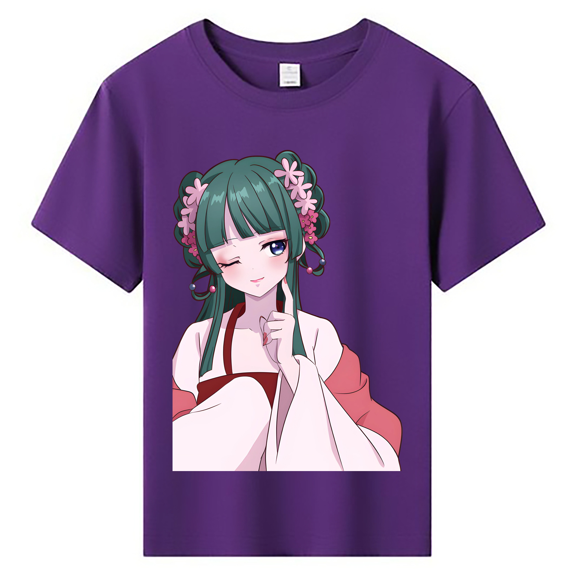 （画像用） 薬屋のひとりごと The Apothecary Diaries 綿100％キッズTシャツ（フロントプリント）