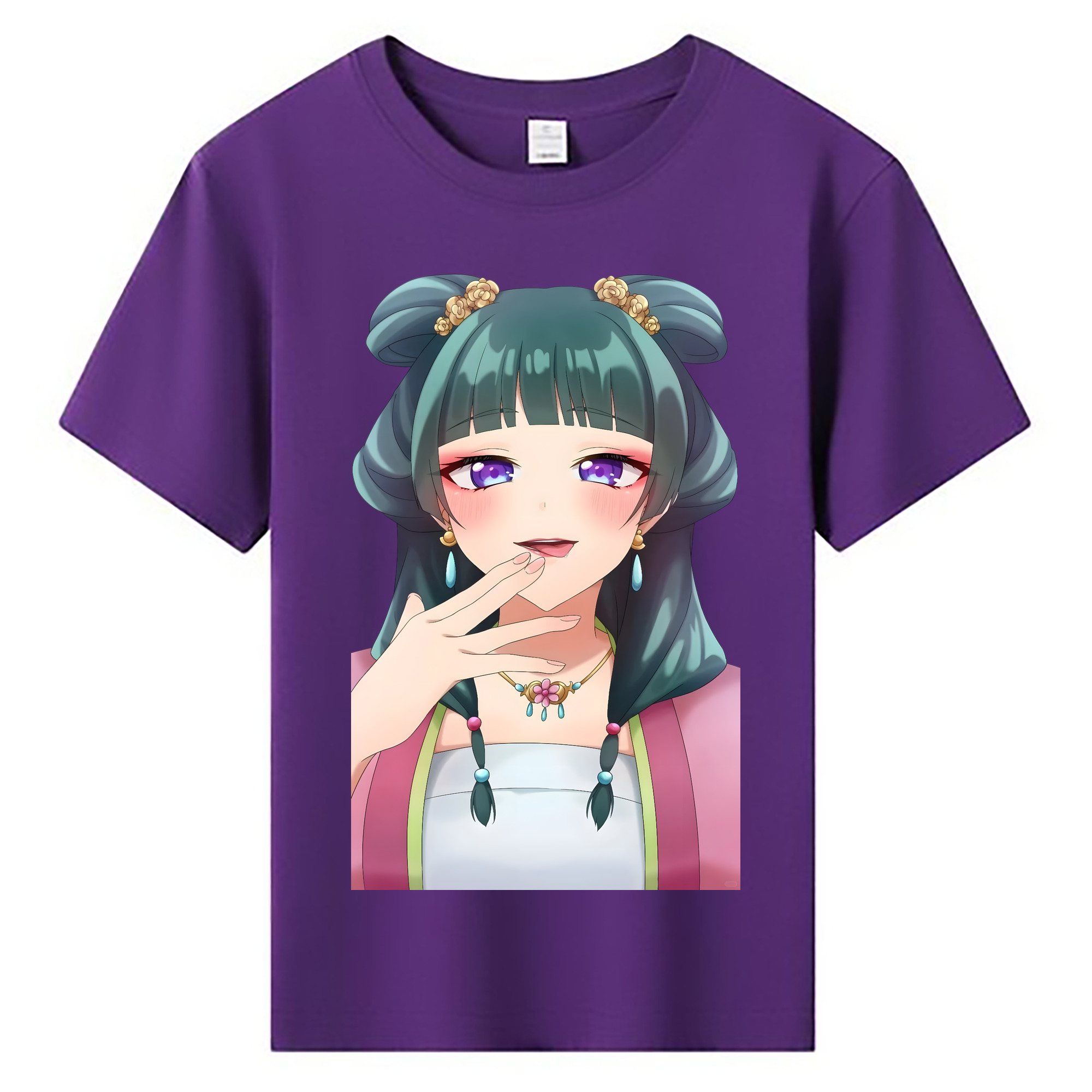 （画像用） 薬屋のひとりごと The Apothecary Diaries 綿100％キッズTシャツ（フロントプリント）