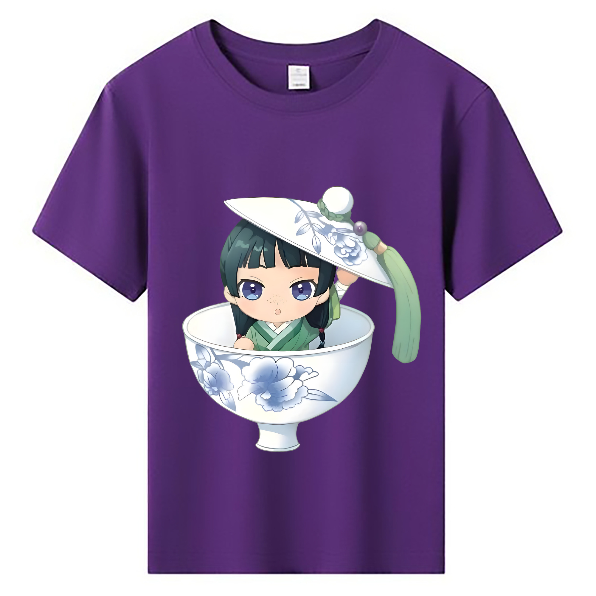 （画像用） 薬屋のひとりごと The Apothecary Diaries 綿100％キッズTシャツ（フロントプリント）
