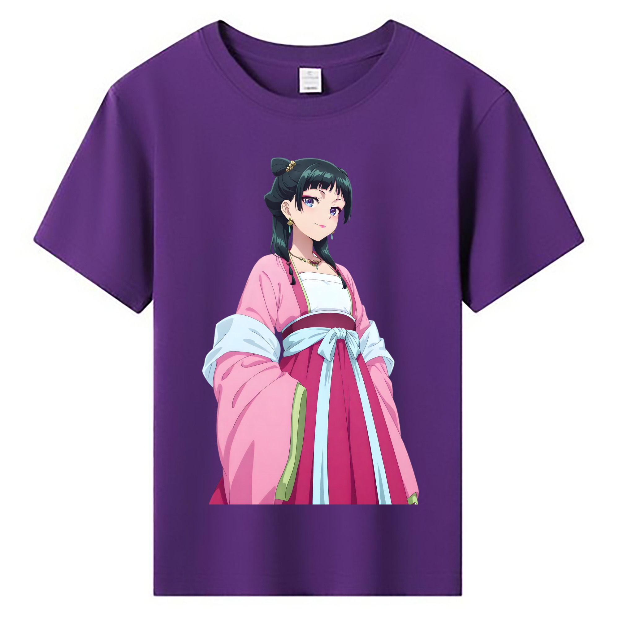 （画像用） 薬屋のひとりごと The Apothecary Diaries 綿100％キッズTシャツ（フロントプリント）