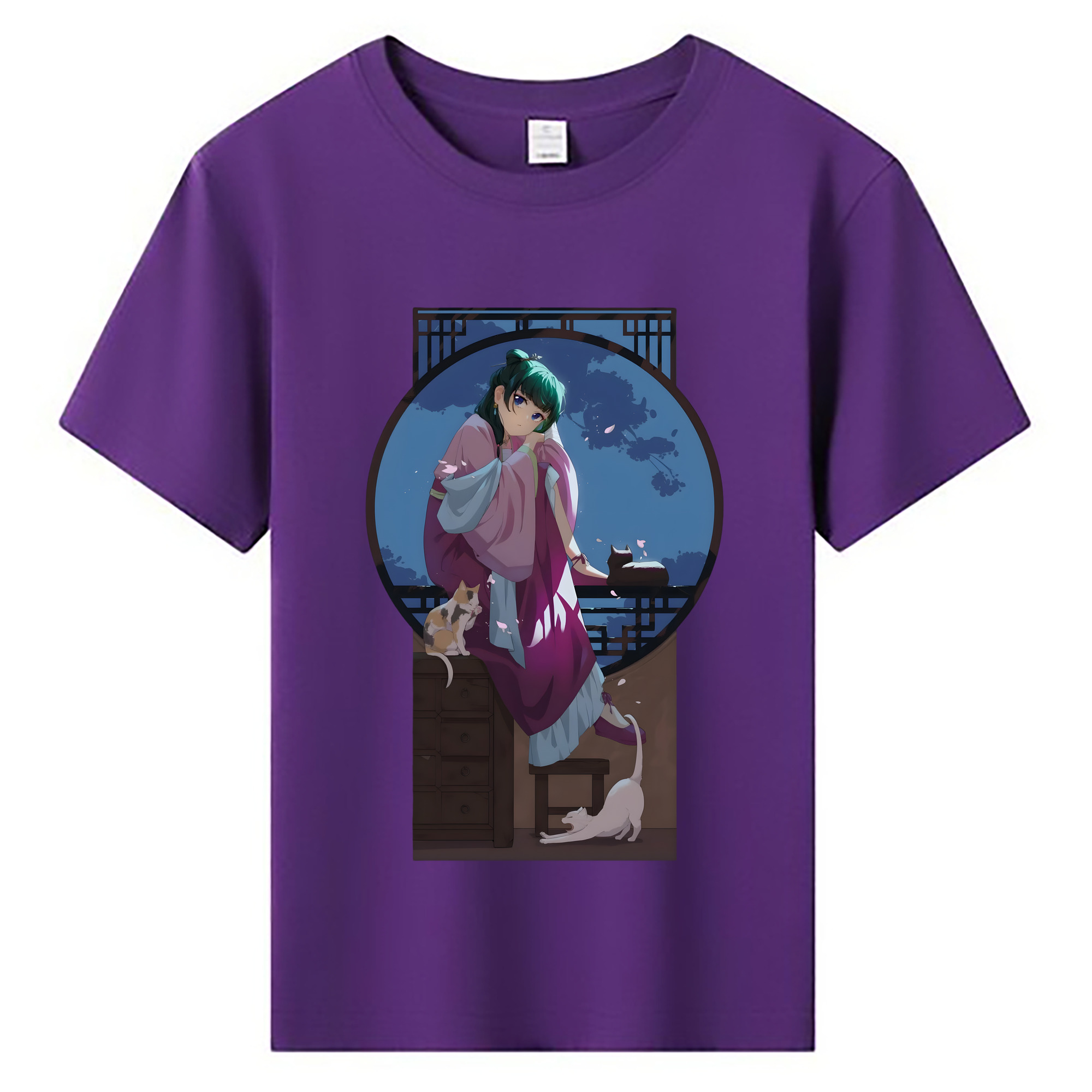 （画像用） 薬屋のひとりごと The Apothecary Diaries 綿100％キッズTシャツ（フロントプリント）