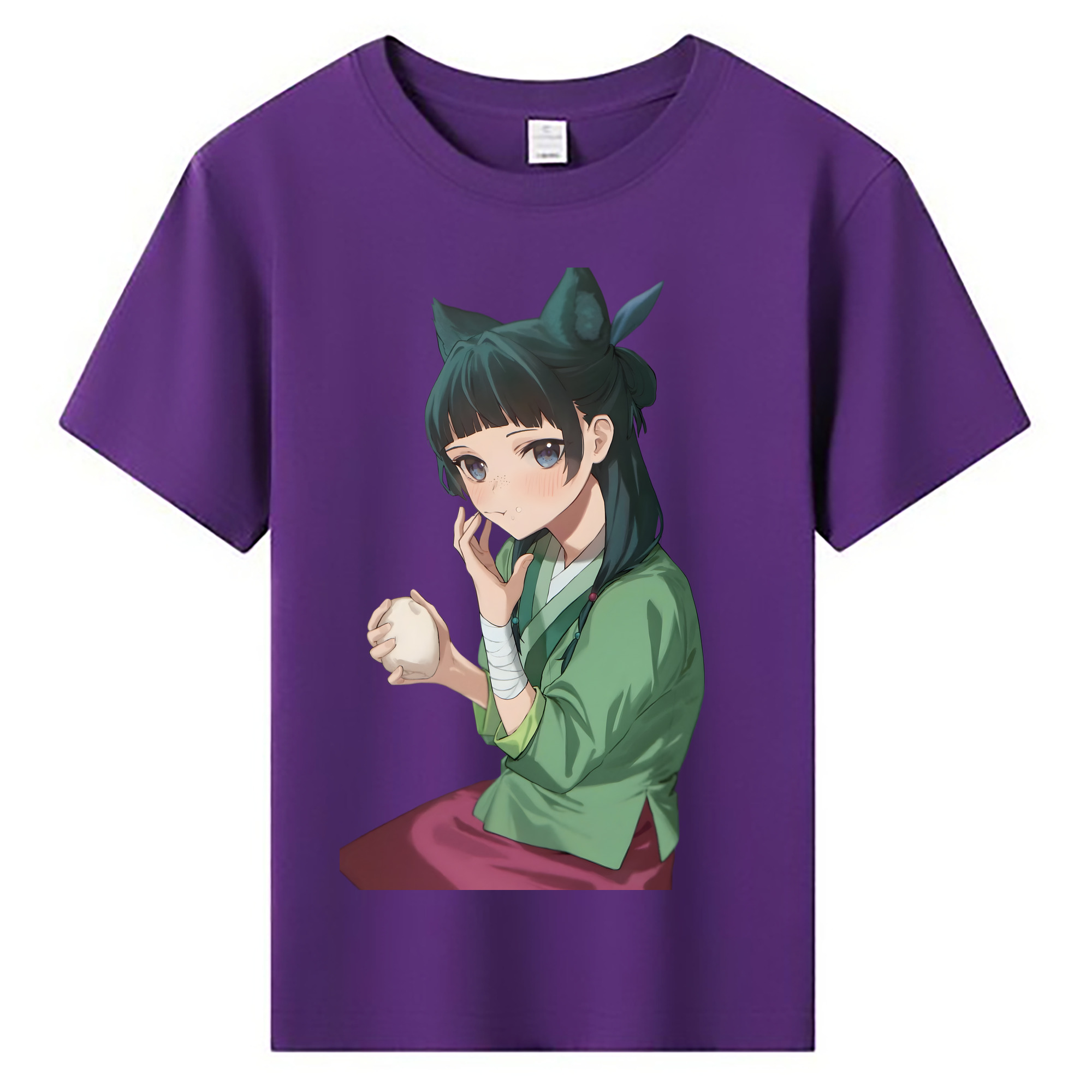 （画像用） 薬屋のひとりごと The Apothecary Diaries 綿100％キッズTシャツ（フロントプリント）