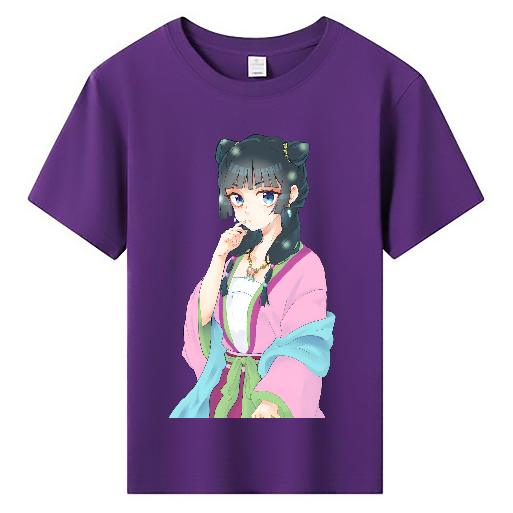 （画像用） 薬屋のひとりごと The Apothecary Diaries 綿100％キッズTシャツ（フロントプリント）
