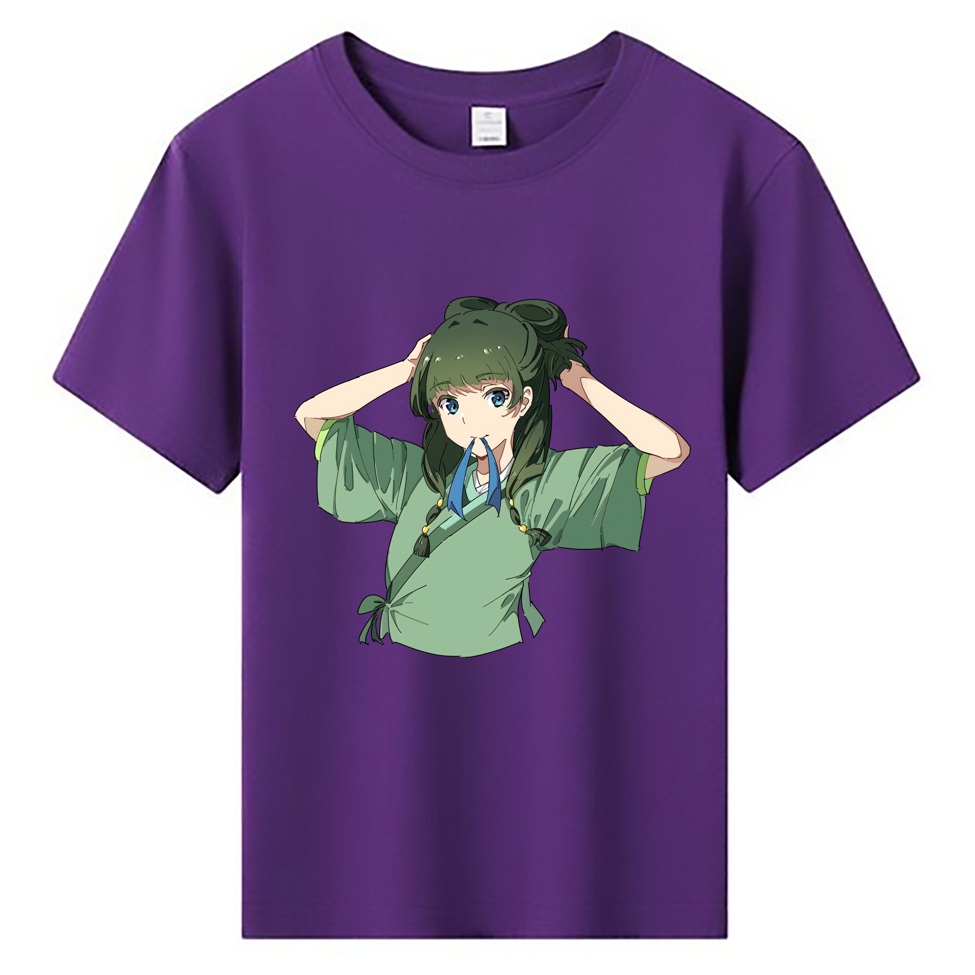 （画像用） 薬屋のひとりごと The Apothecary Diaries 綿100％キッズTシャツ（フロントプリント）