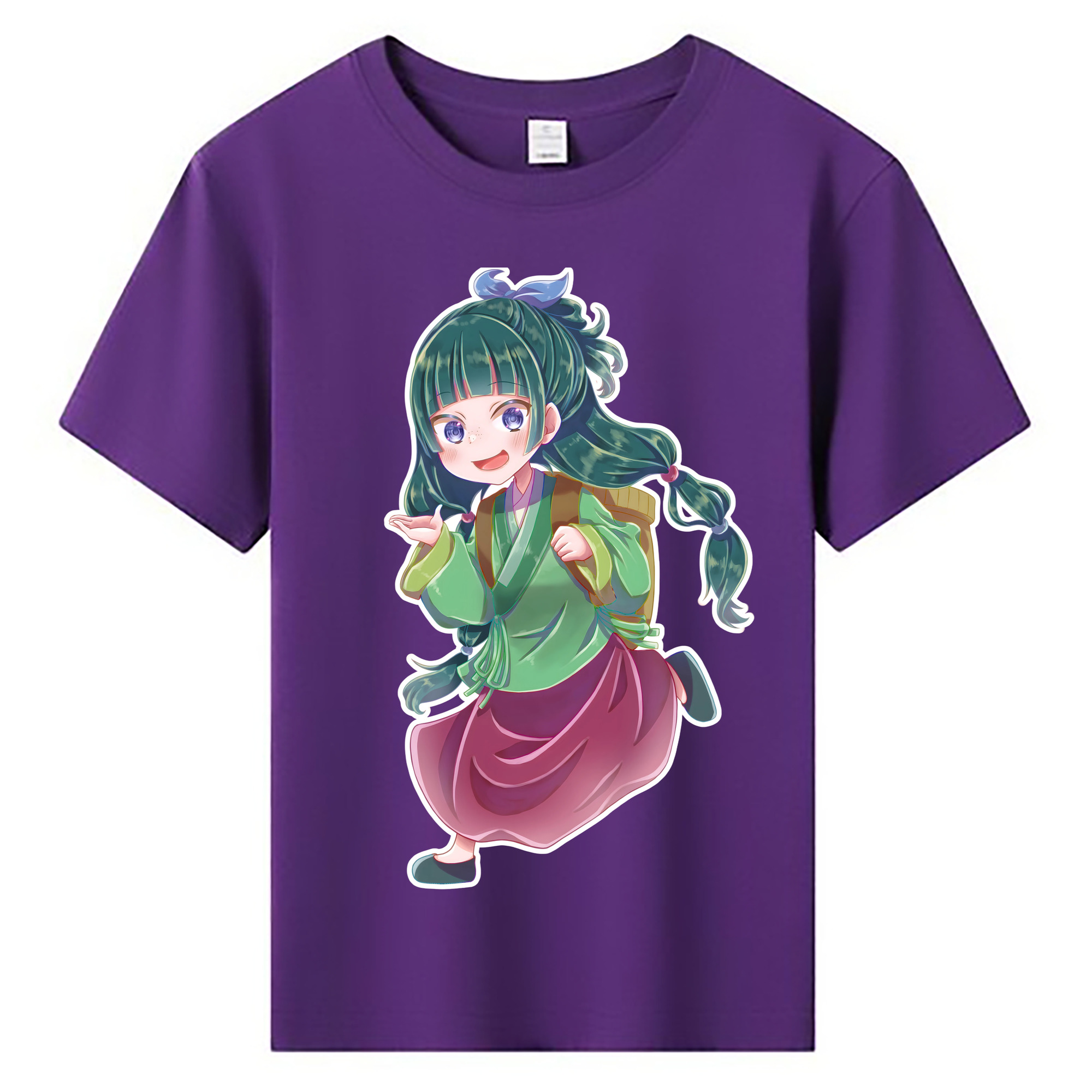 （画像用） 薬屋のひとりごと The Apothecary Diaries 綿100％キッズTシャツ（フロントプリント）
