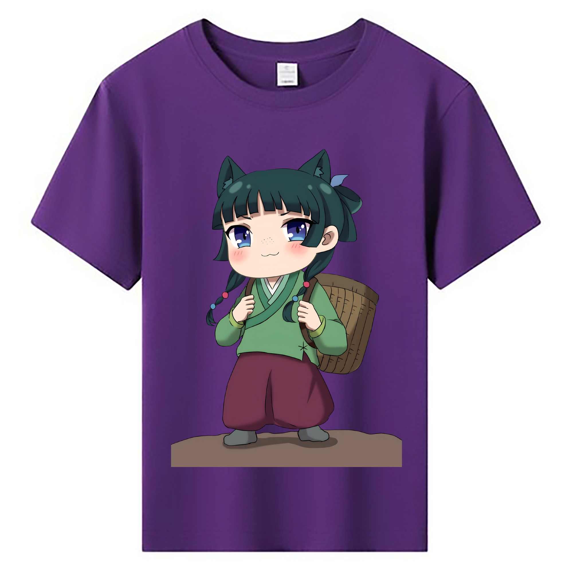 （画像用） 薬屋のひとりごと The Apothecary Diaries 綿100％キッズTシャツ（フロントプリント）
