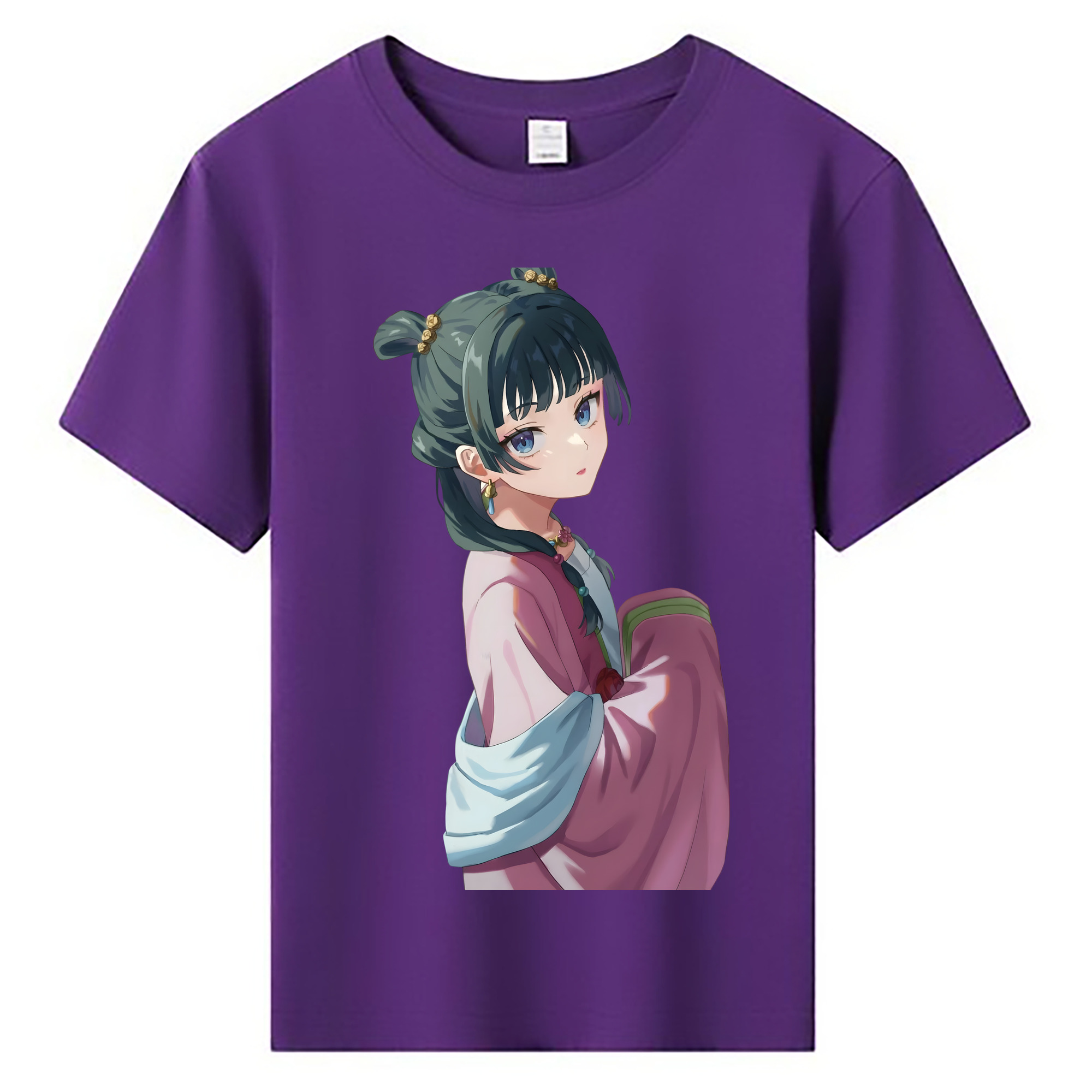 （画像用） 薬屋のひとりごと The Apothecary Diaries 綿100％キッズTシャツ（フロントプリント）