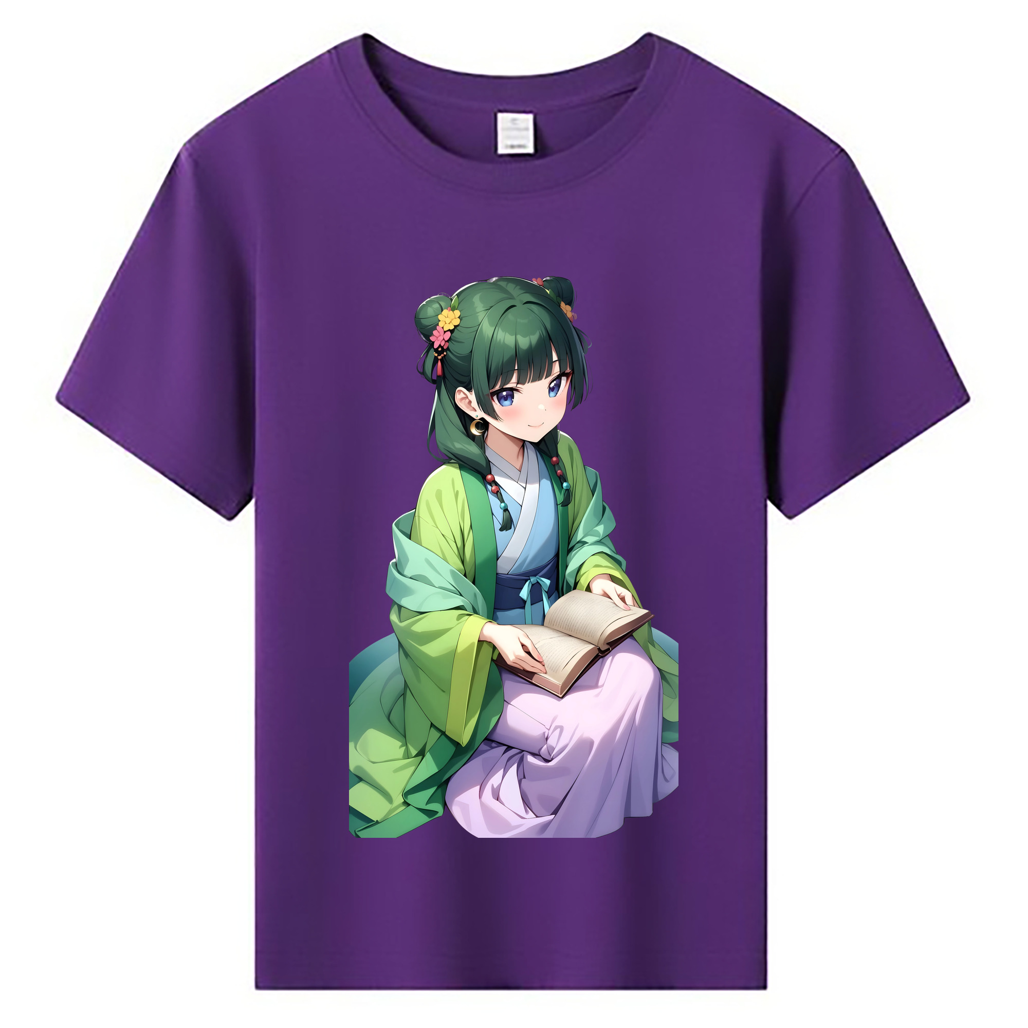 （画像用） 薬屋のひとりごと The Apothecary Diaries 綿100％キッズTシャツ（フロントプリント）