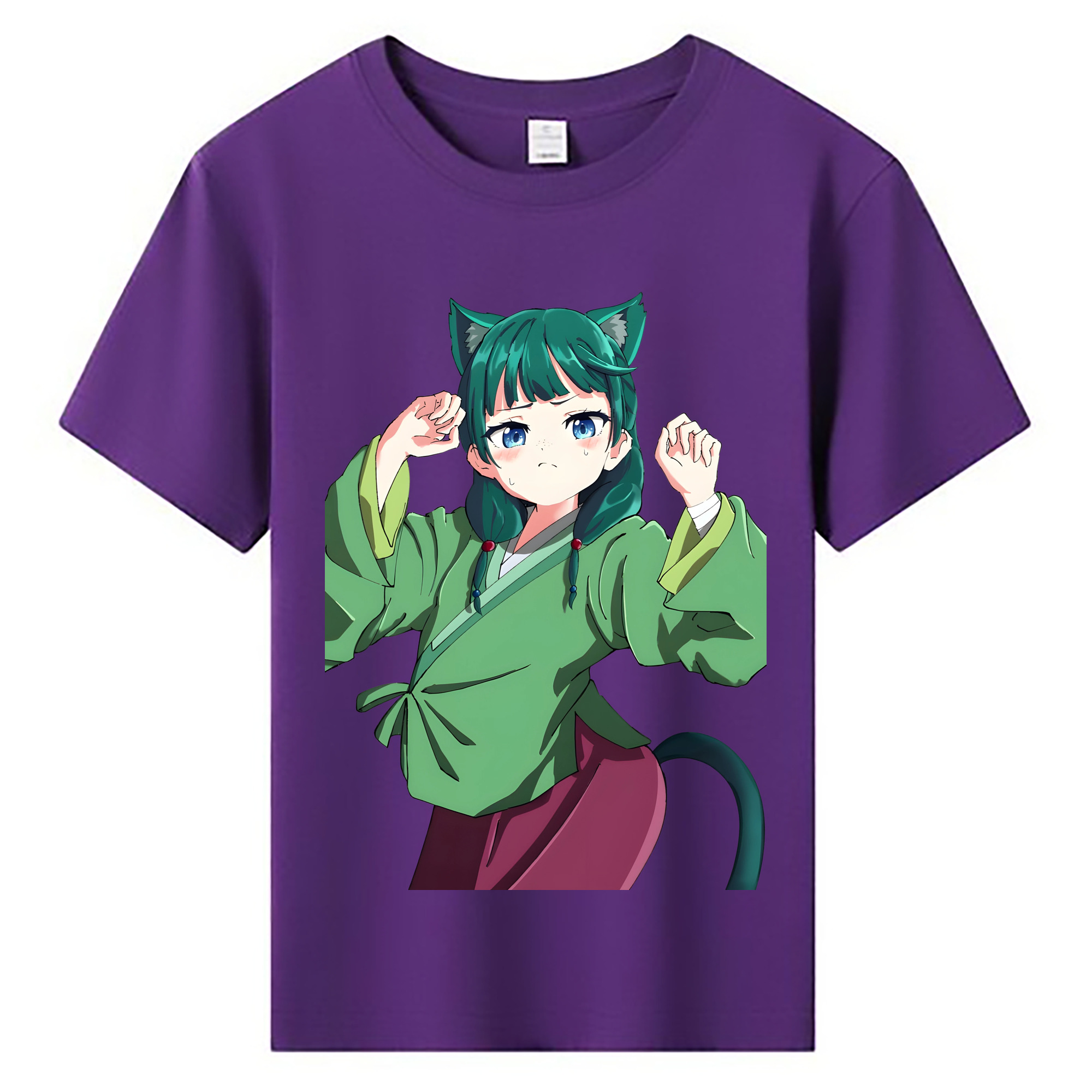 （画像用） 薬屋のひとりごと The Apothecary Diaries 綿100％キッズTシャツ（フロントプリント）