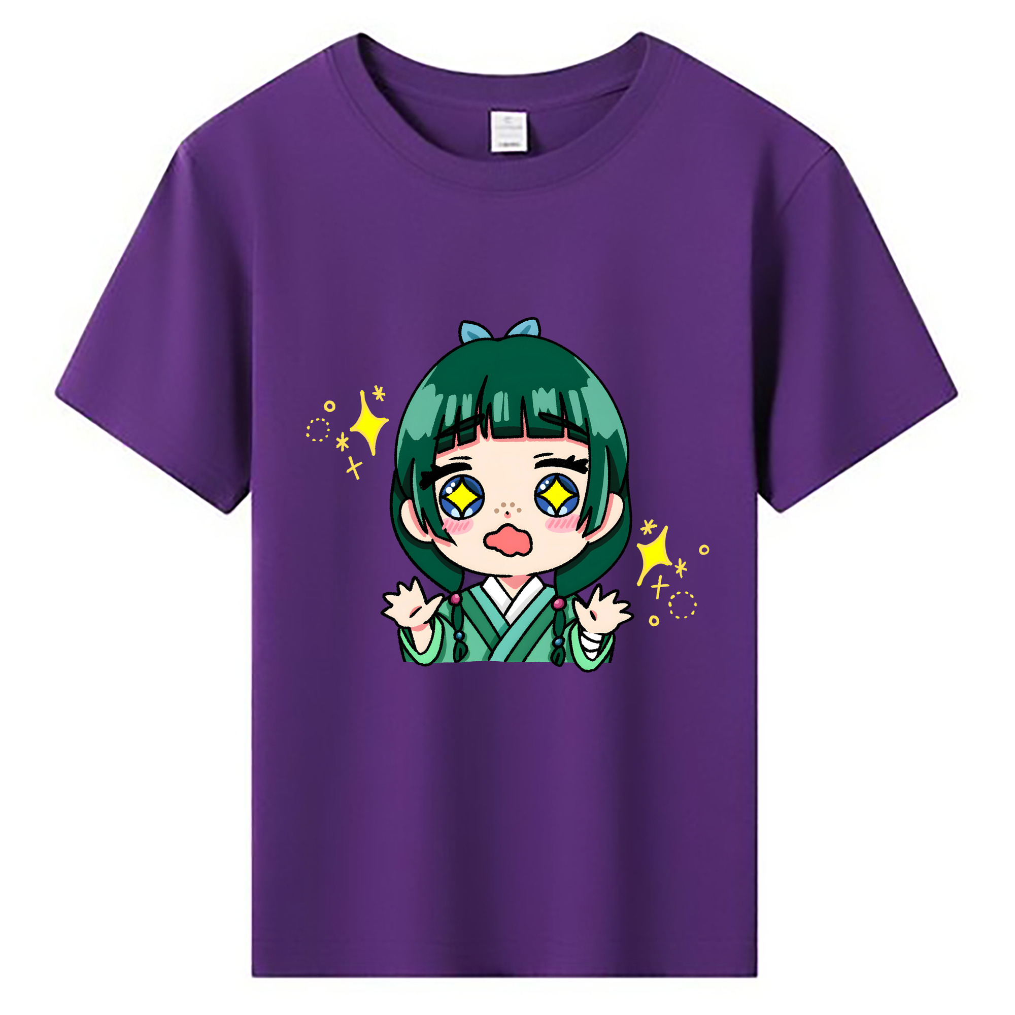 （画像用） 薬屋のひとりごと The Apothecary Diaries 綿100％キッズTシャツ（フロントプリント）