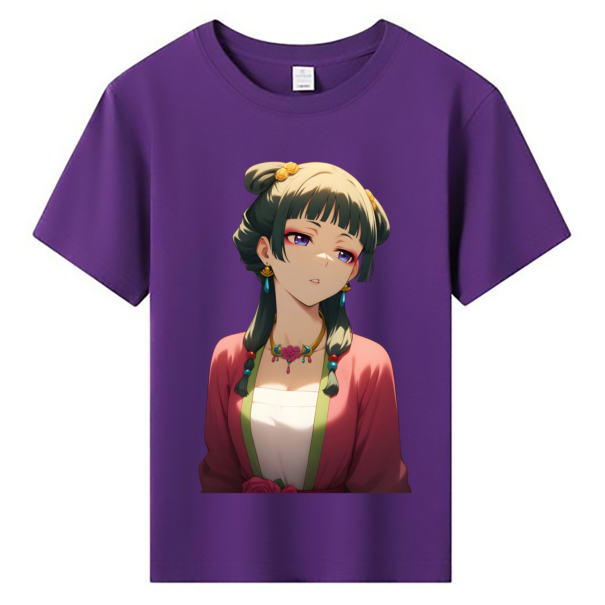 （画像用） 薬屋のひとりごと The Apothecary Diaries 綿100％キッズTシャツ（フロントプリント）