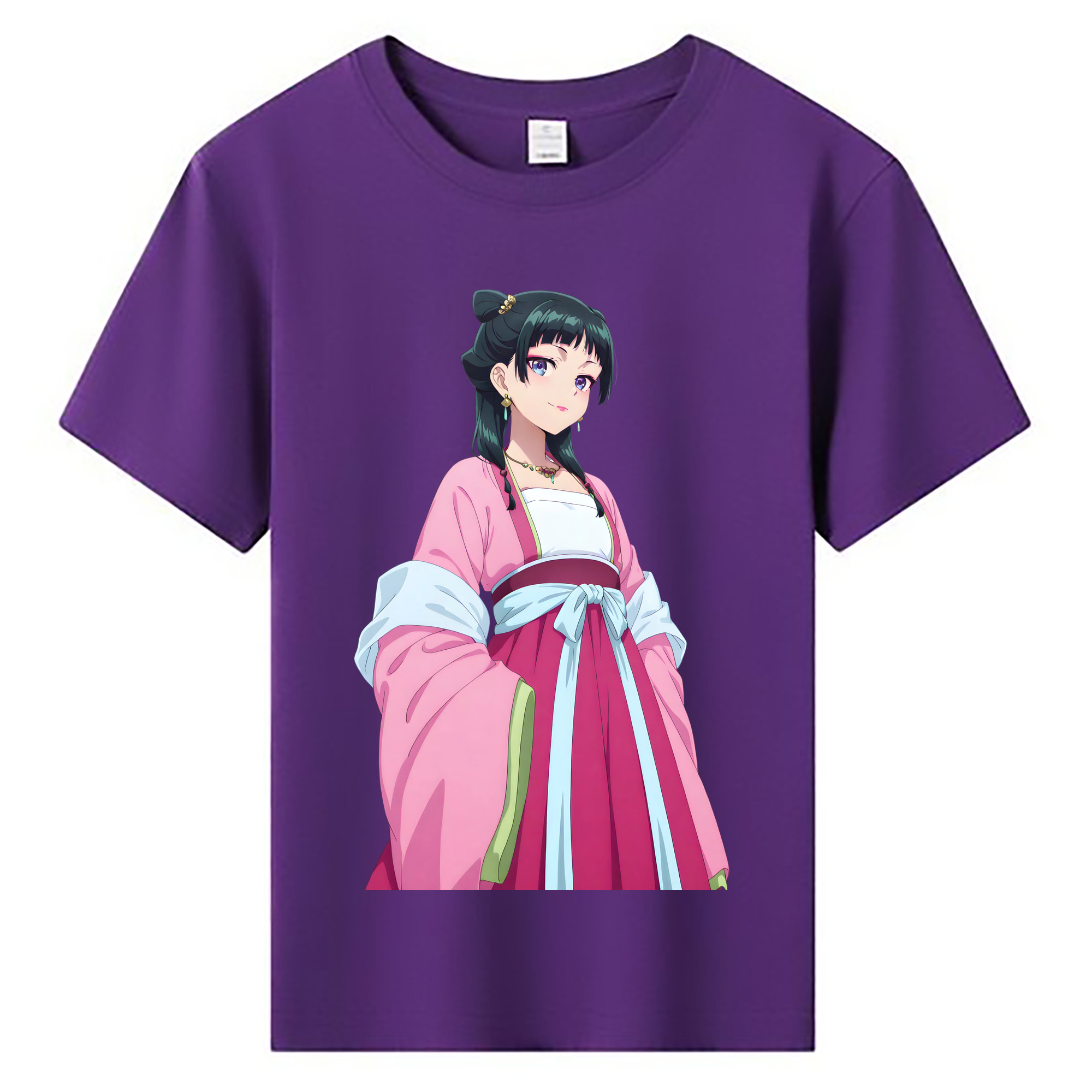 （画像用） 薬屋のひとりごと The Apothecary Diaries 綿100％キッズTシャツ（フロントプリント）