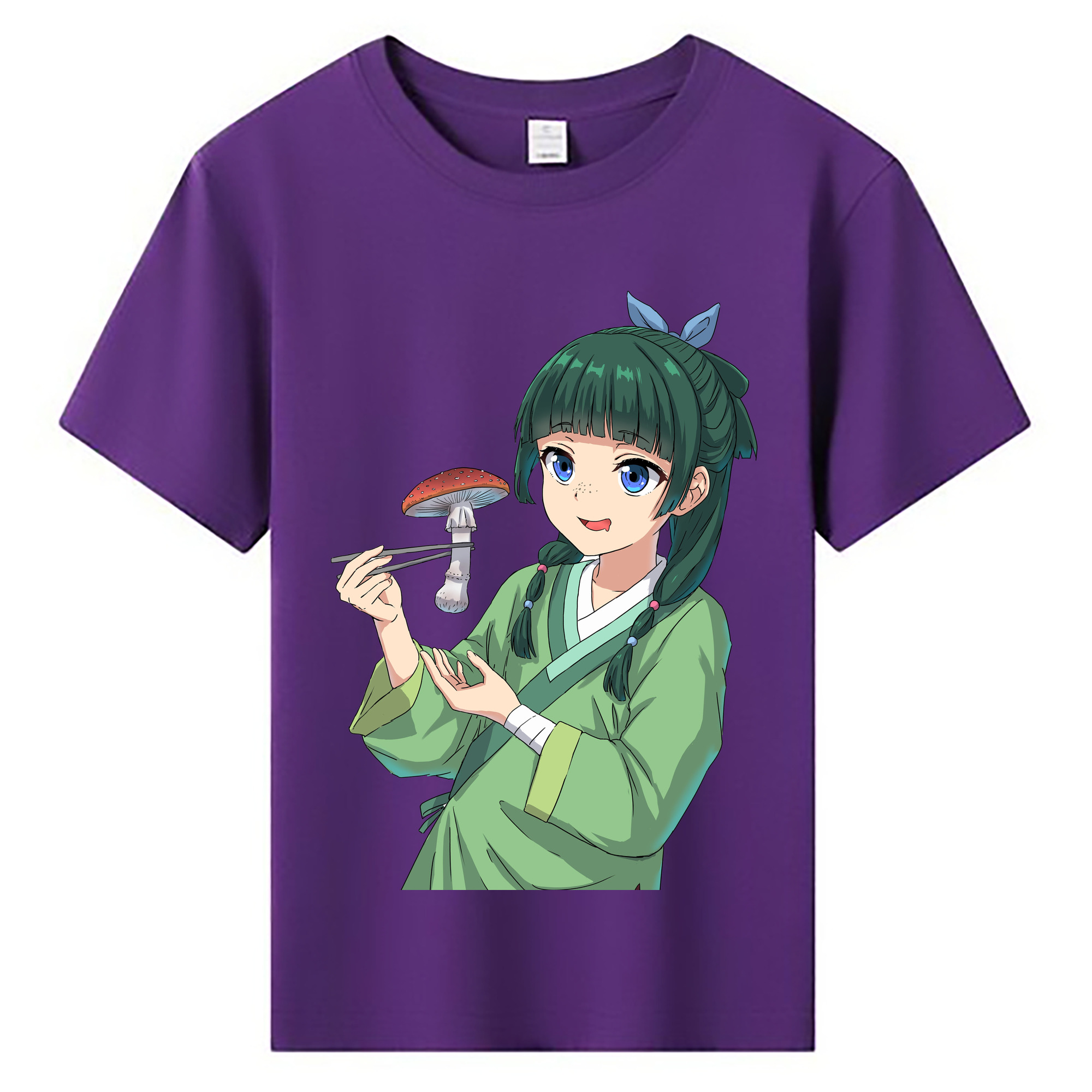 （画像用） 薬屋のひとりごと The Apothecary Diaries 綿100％キッズTシャツ（フロントプリント）