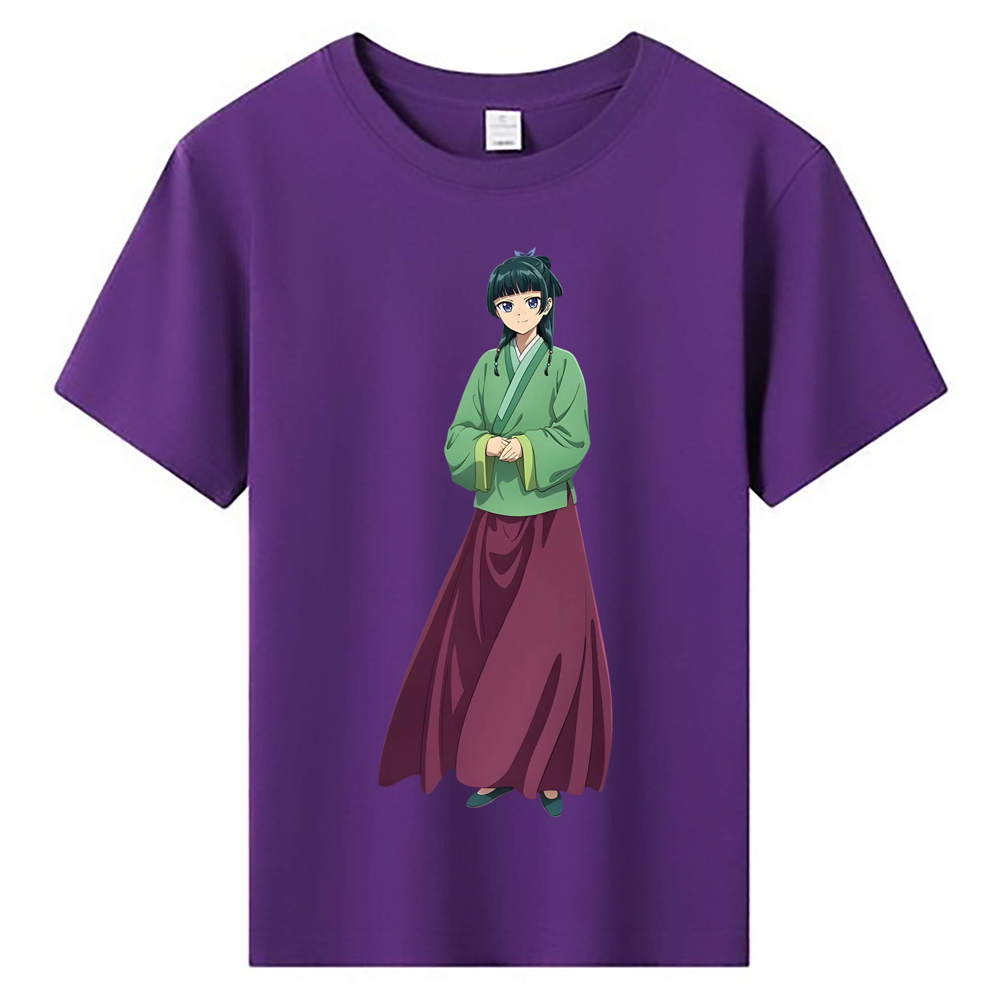 （画像用） 薬屋のひとりごと The Apothecary Diaries 綿100％キッズTシャツ（フロントプリント）