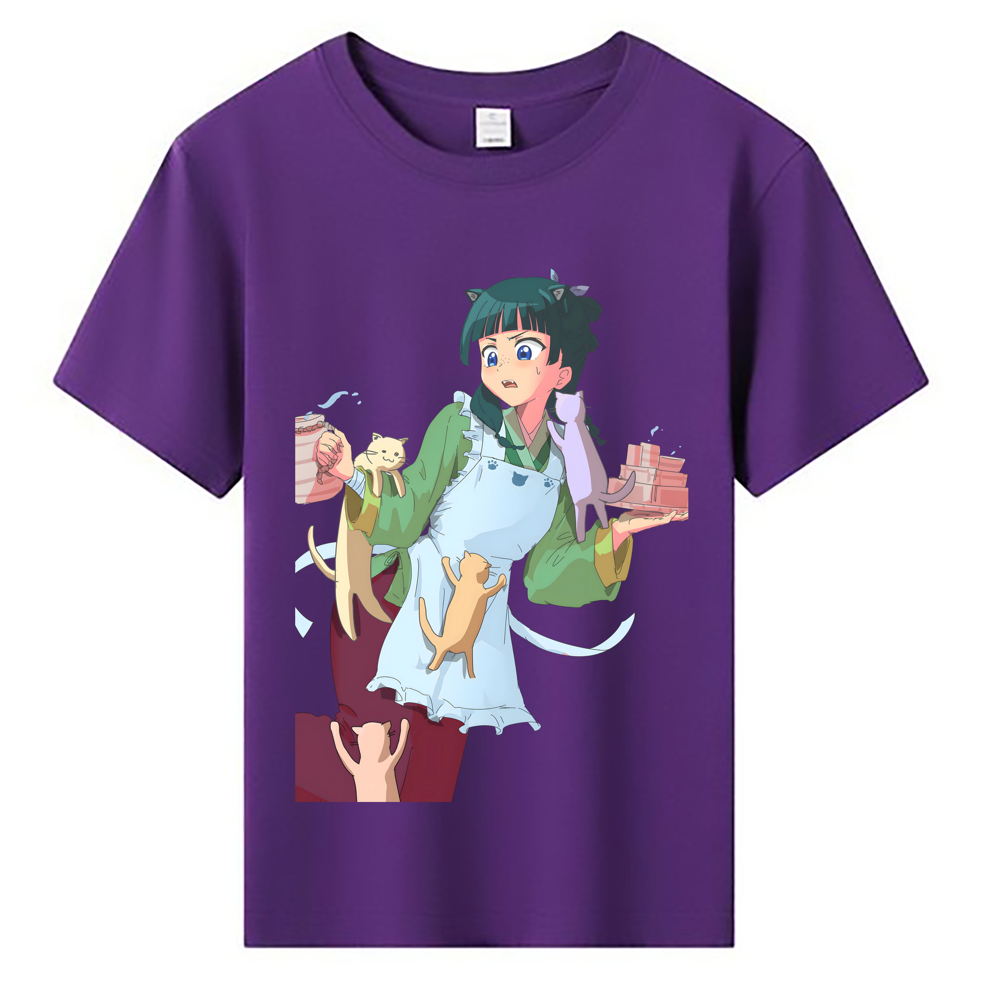 （画像用） 薬屋のひとりごと The Apothecary Diaries 綿100％キッズTシャツ（フロントプリント）