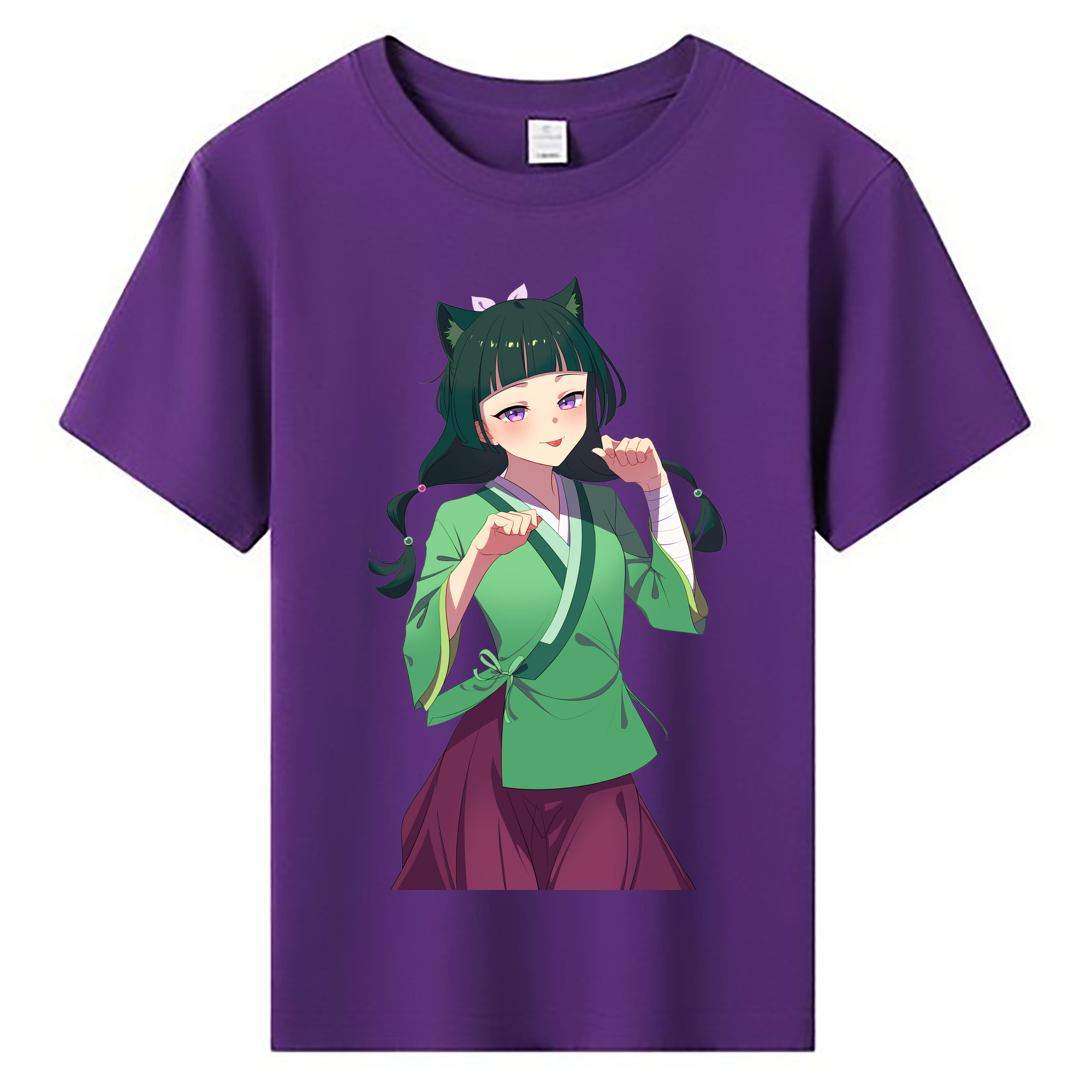 （画像用） 薬屋のひとりごと The Apothecary Diaries 綿100％キッズTシャツ（フロントプリント）